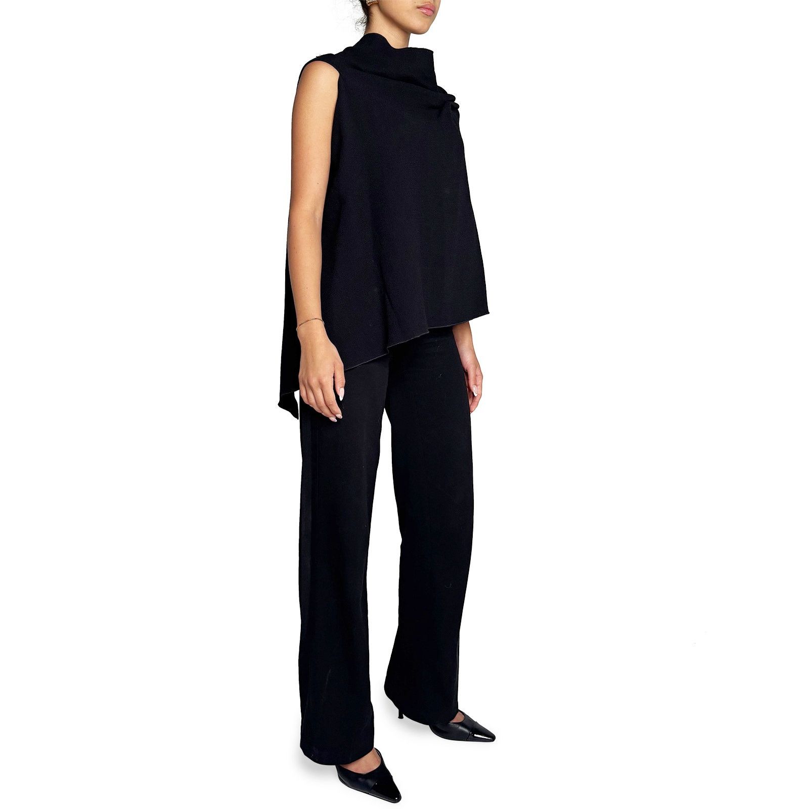Roland Mouret Black tank blouse Size L / US 10 / IT 46 - 3 Thumbnail