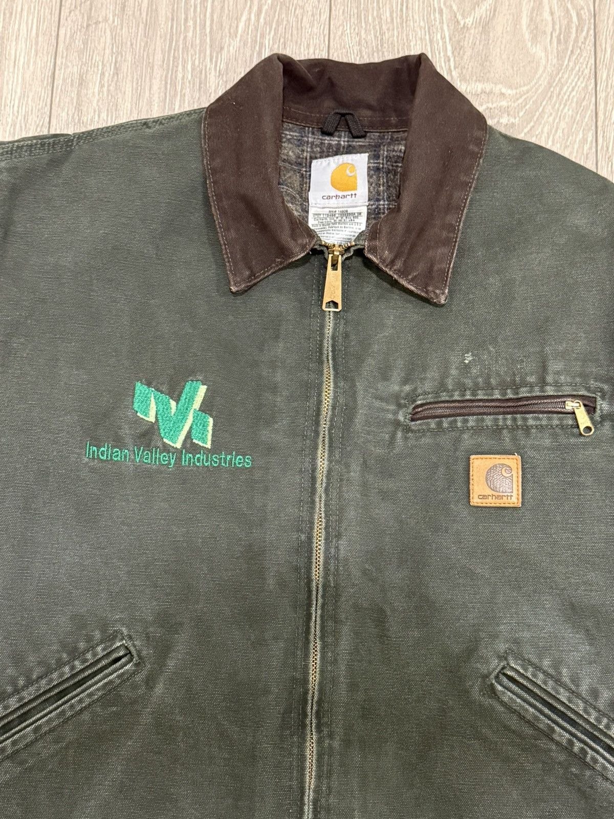 Carhartt Carhartt Detroit J97 Rare Vintage jacket Size US L / EU 52-54 / 3 - 3 Thumbnail