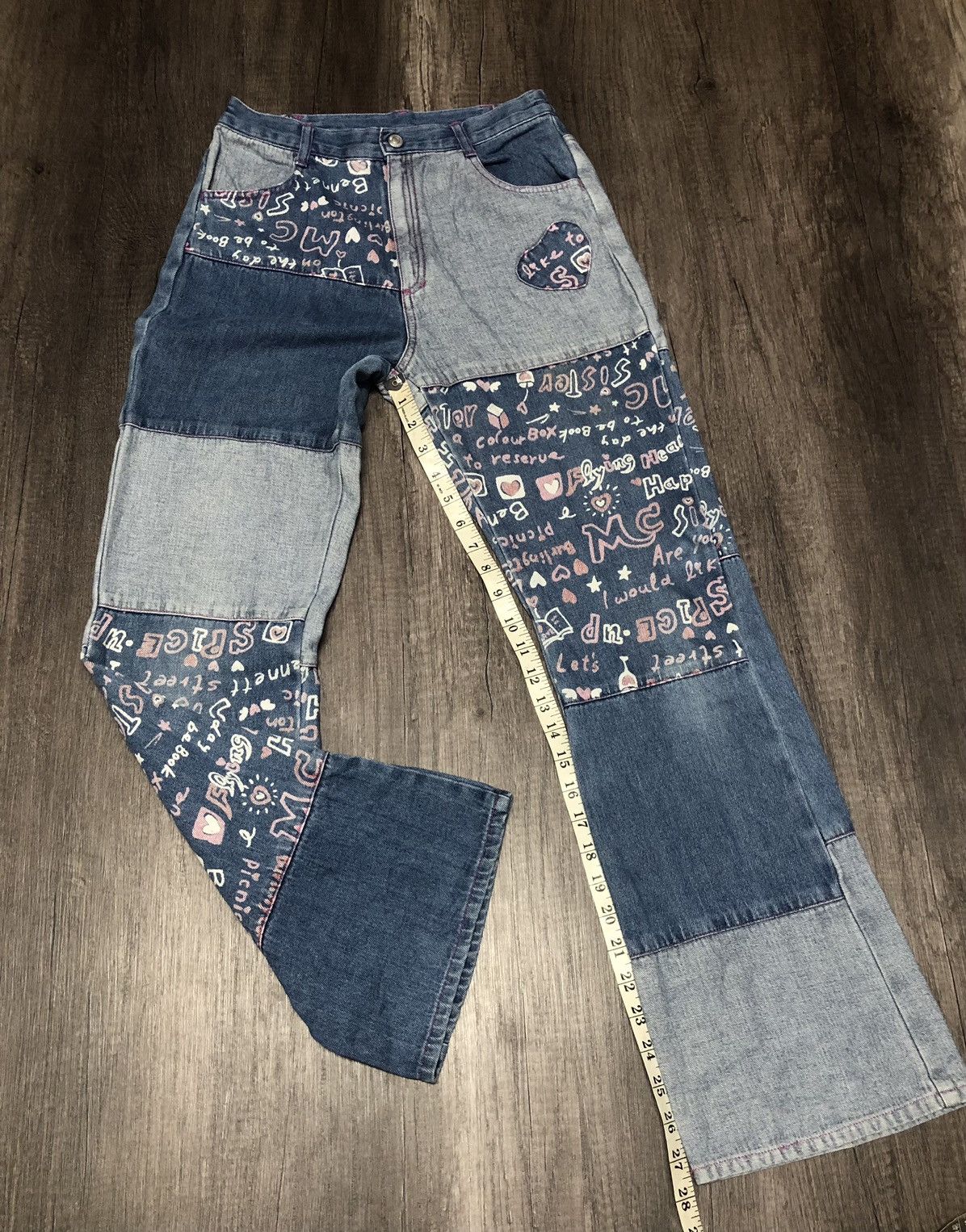 Designer × Hysteric Glamour × Japanese Brand Japanese Brand Angel Potato Strechable Jeans Streetwear Size 28" / US 6 / IT 42 - 9 Thumbnail