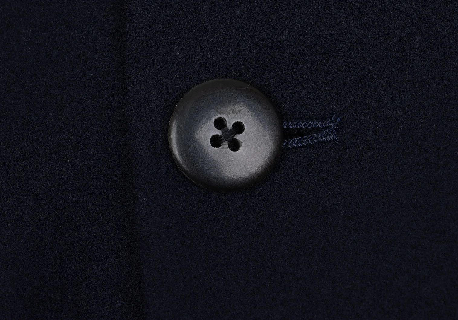 Yohji Yamamoto Yohji Yamamoto Wool Double Jacket Navy S Size US S / EU 44-46 / 1 - 9 Thumbnail