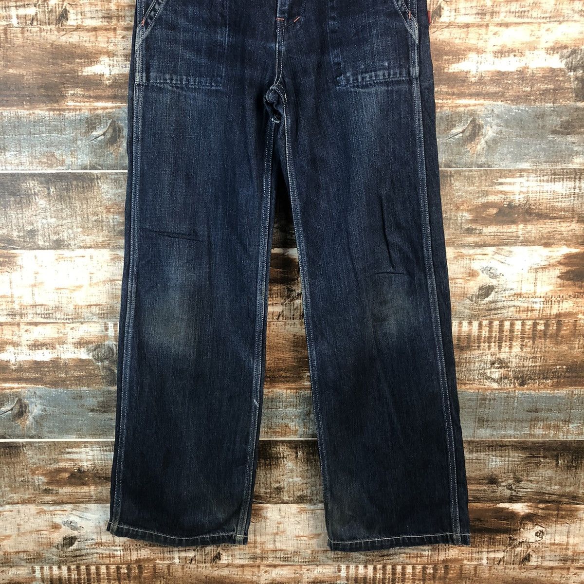 Johnbull John Bull Blue vintage japan Denim Pants #A2099 Size US 27 - 3 Thumbnail