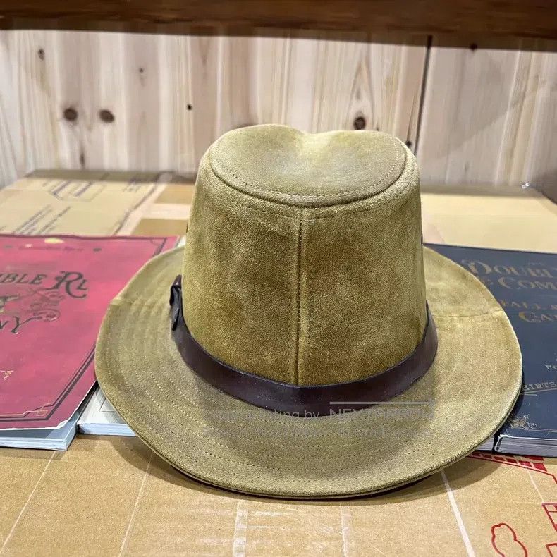 RRL Ralph Lauren RRL Ralph Lauren Suede western cowboy hat Size ONE SIZE - 3 Thumbnail