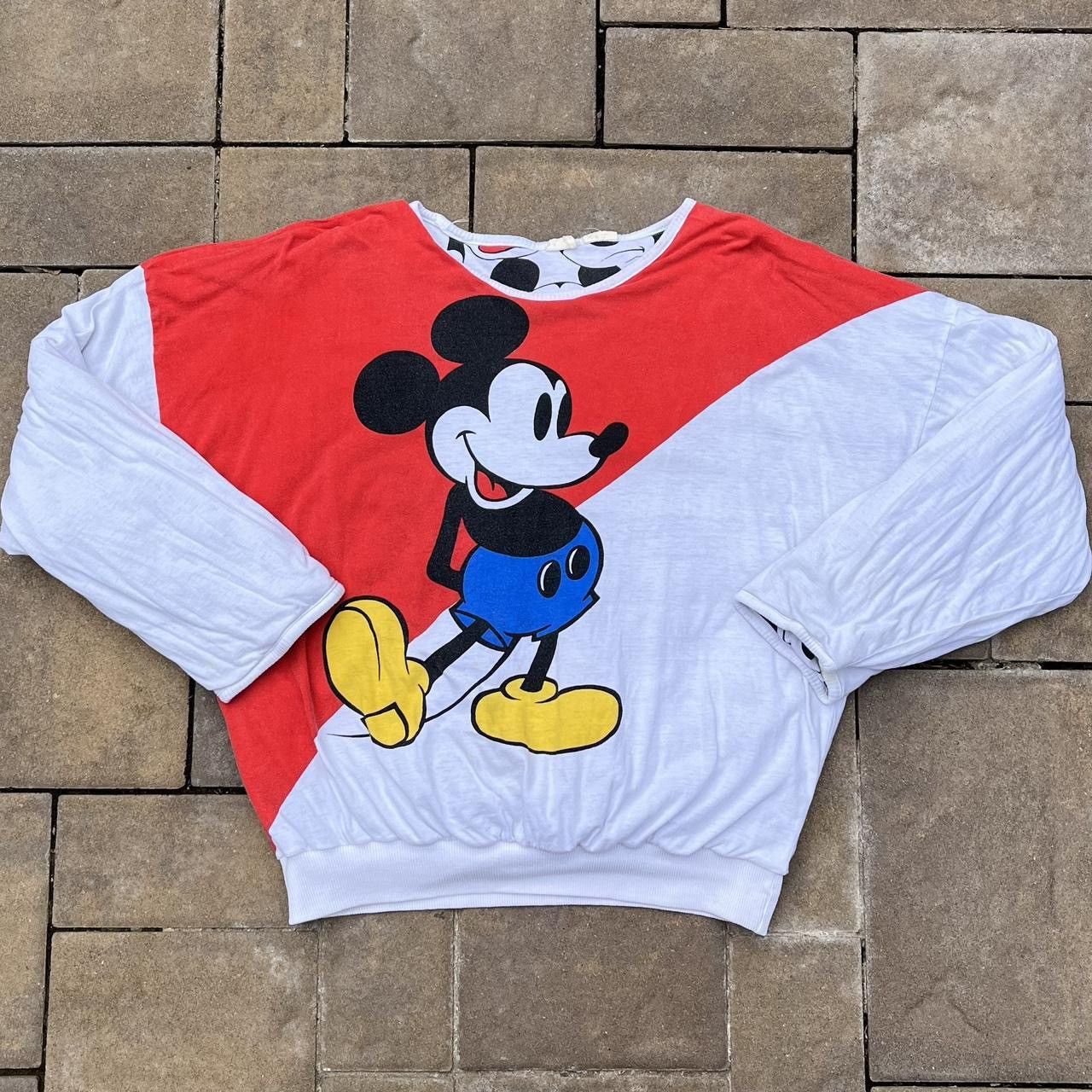Disney × Mickey Mouse × Vintage Vintage 90s Mickey & Co Disney Mickey Mouse Sweatshirt Size US L / EU 52-54 / 3 - 3 Thumbnail