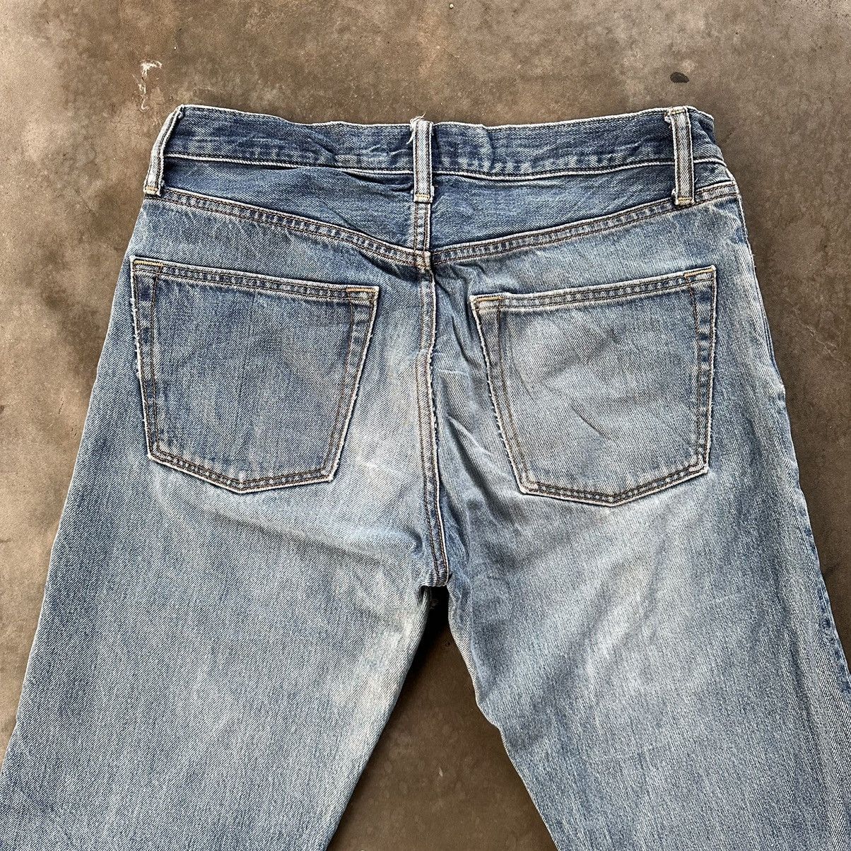 Japanese Brand Vintage Japanese Faded Jean Distressed Denim Pant W32 Size US 32 / EU 48 - 11 Thumbnail