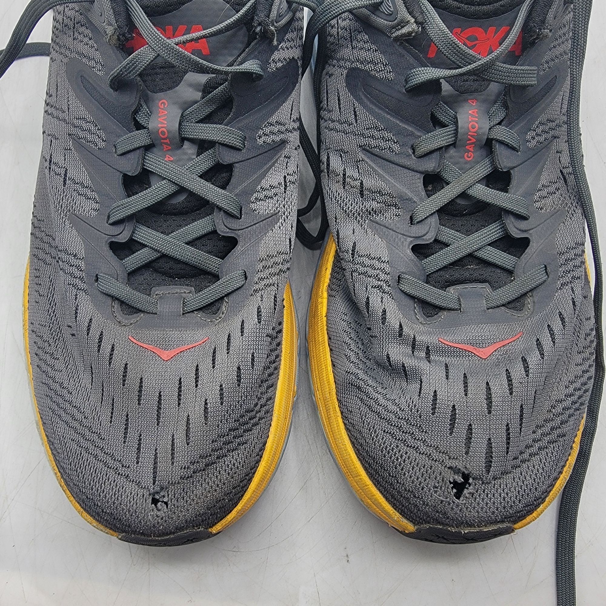 Hoka Hoka One One Gaviota 4 Mens 11 D Gray Running Training Shoes Size US 11 / EU 44 - 11 Thumbnail