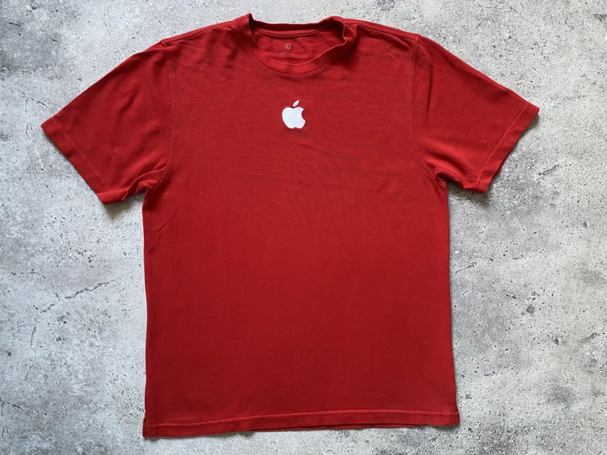 Apple Apple Steve Jobs T-Shirt Size L Red Men’s Tee Size US L / EU 52-54 / 3 - 1 Thumbnail