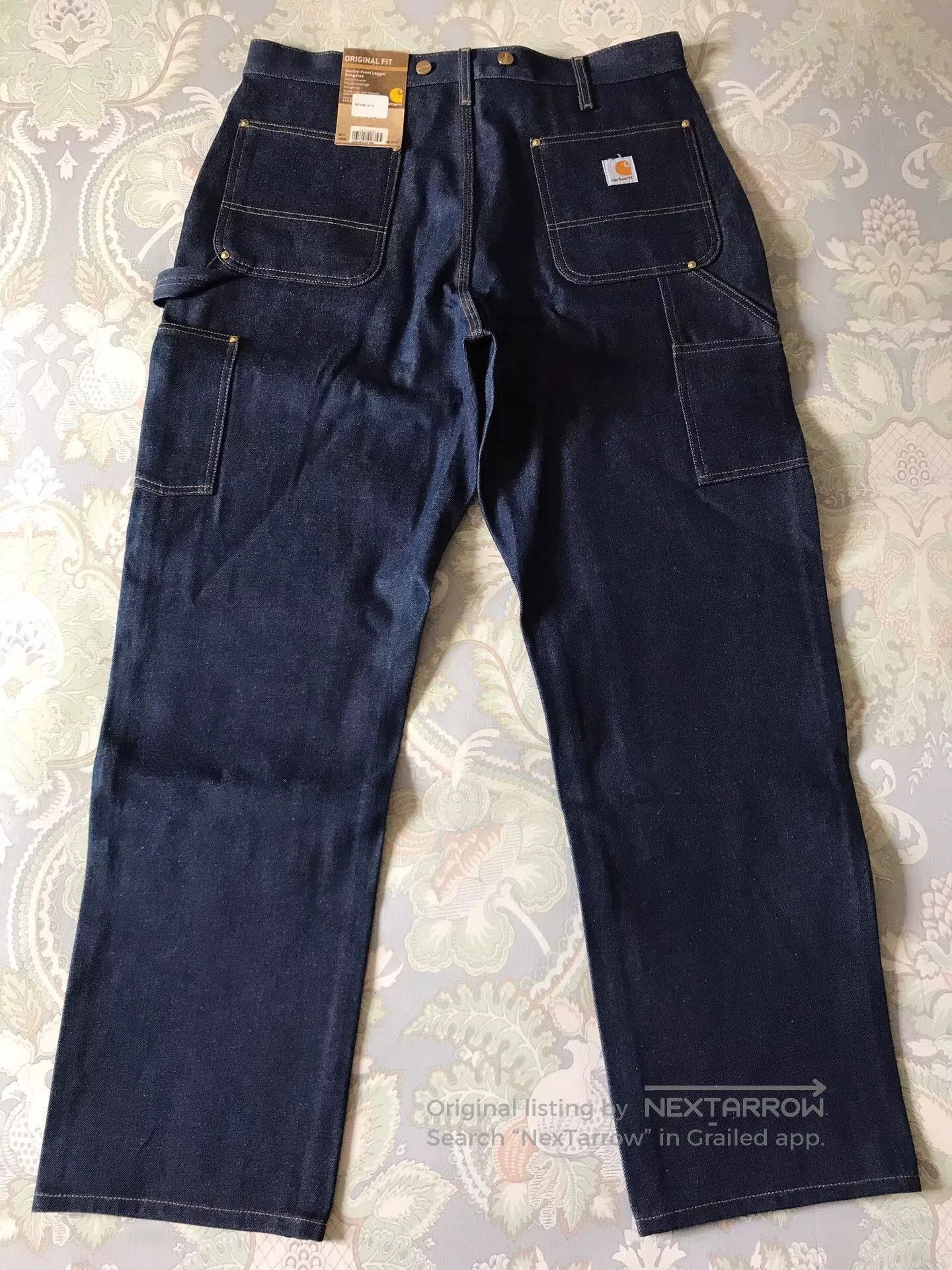 Carhartt Carhartt B07 Original Denim Double Knee Jeans. Size US 36 / EU 52 - 3 Thumbnail