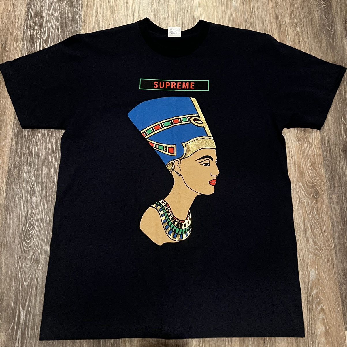 Supreme Supreme Nefertiti Tee Egypt tee Egyptian t shirt supreme Size US L / EU 52-54 / 3 - 3 Thumbnail
