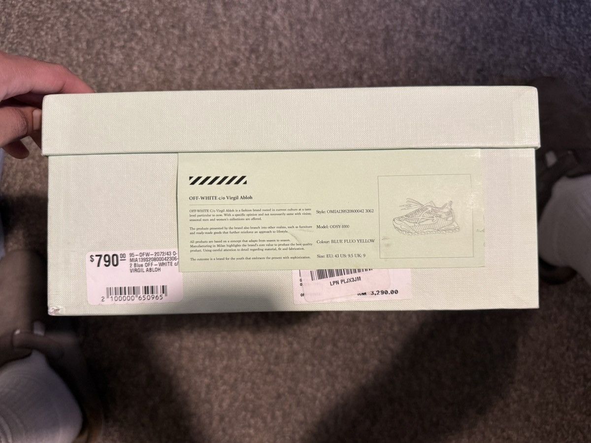 Off-White Off-White ODSY 1000 Size US 10 / EU 43 - 9 Thumbnail