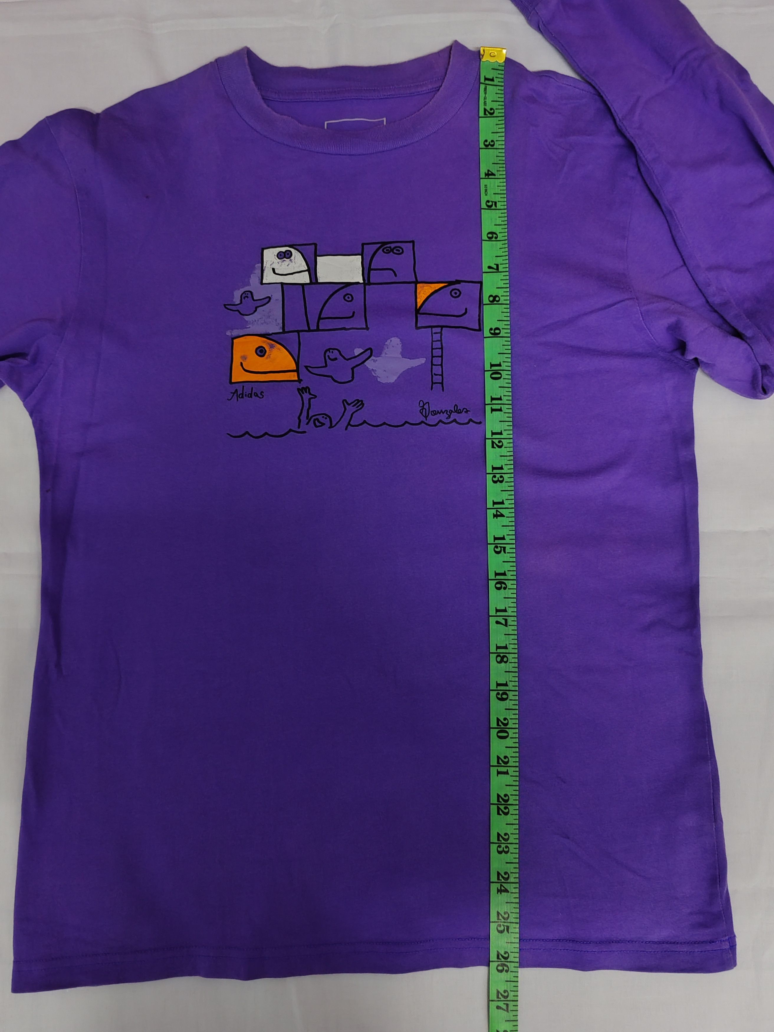 Adidas Adidas x Mark Gonzales Skateboard Long Sleeve Tee Hype Size US M / EU 48-50 / 2 - 5 Thumbnail
