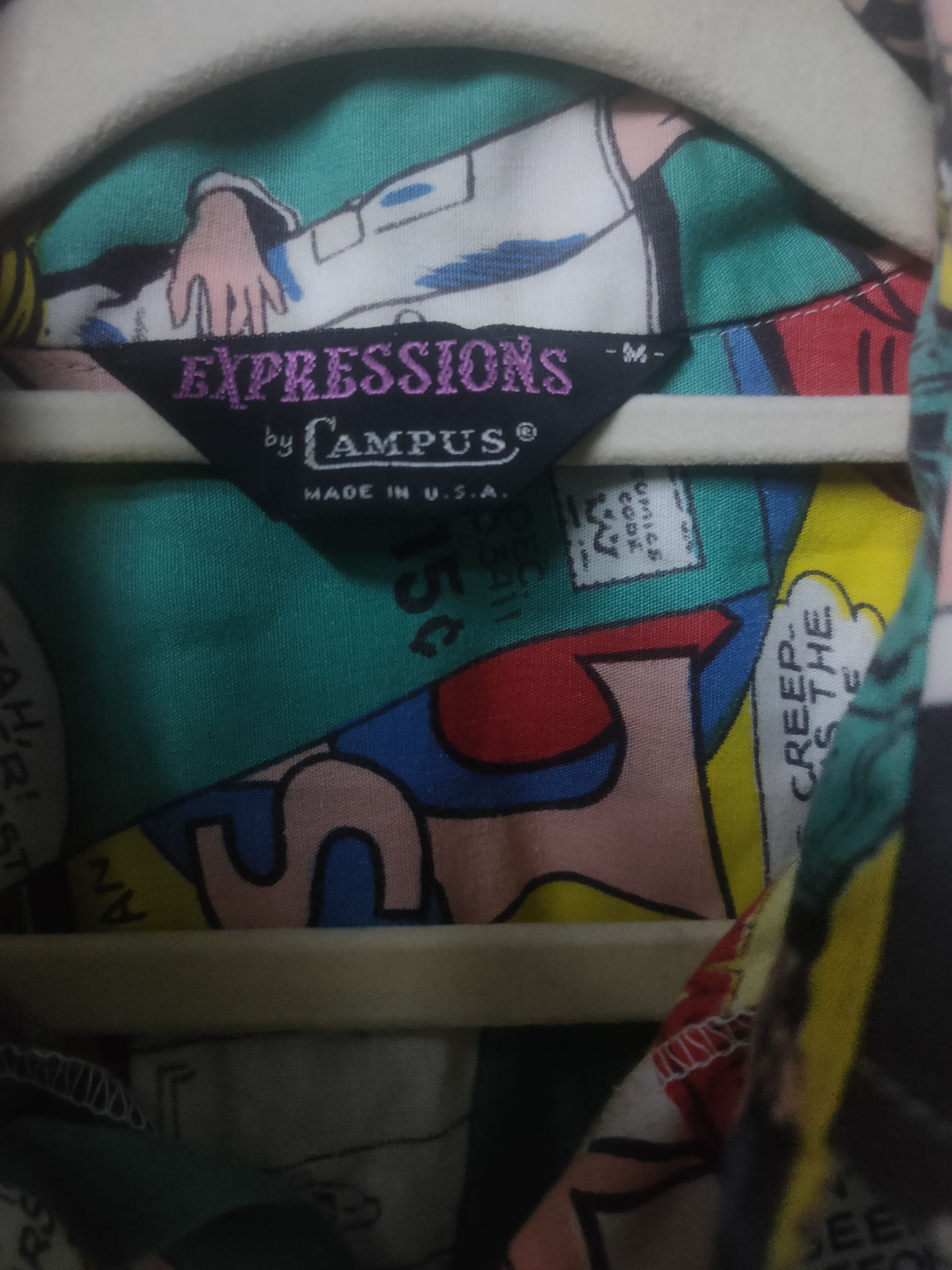 Cartoon Network × DC Comics × Vintage Vintage 70s nicky Zane comic over print Size 38L - 3 Thumbnail