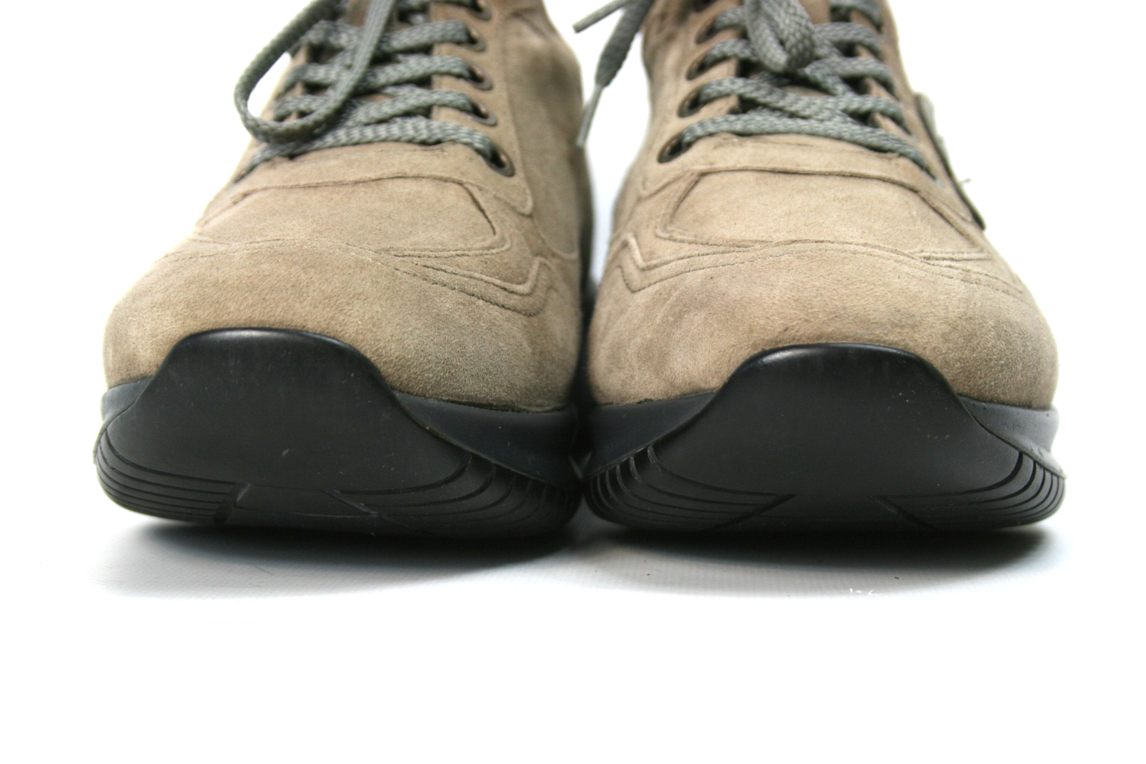 Santoni Club Suede S Logo Sneakers Size US 9.5 / IT 39.5 - 4 Thumbnail