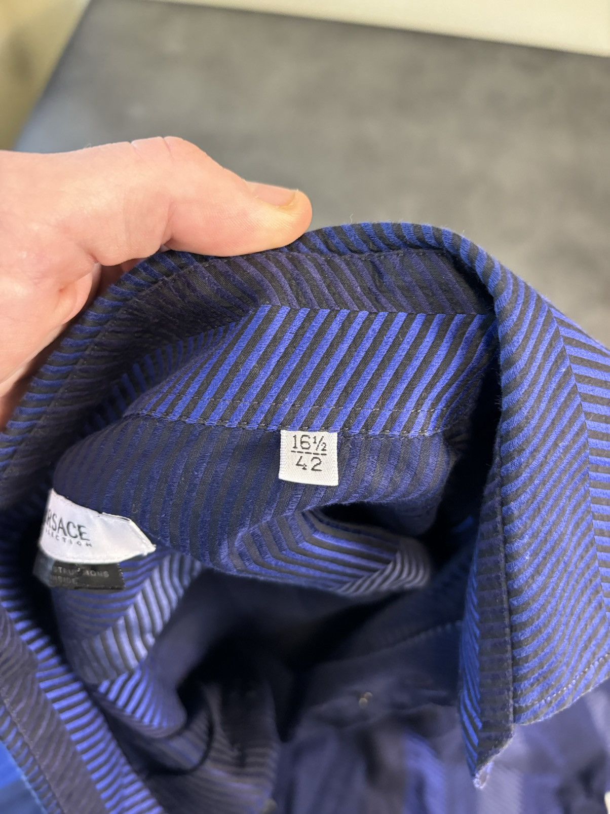 Designer × Versace × Vintage Versace Collection Dress Shirt Button Up Gianni Versace Size US M / EU 48-50 / 2 - 5 Thumbnail