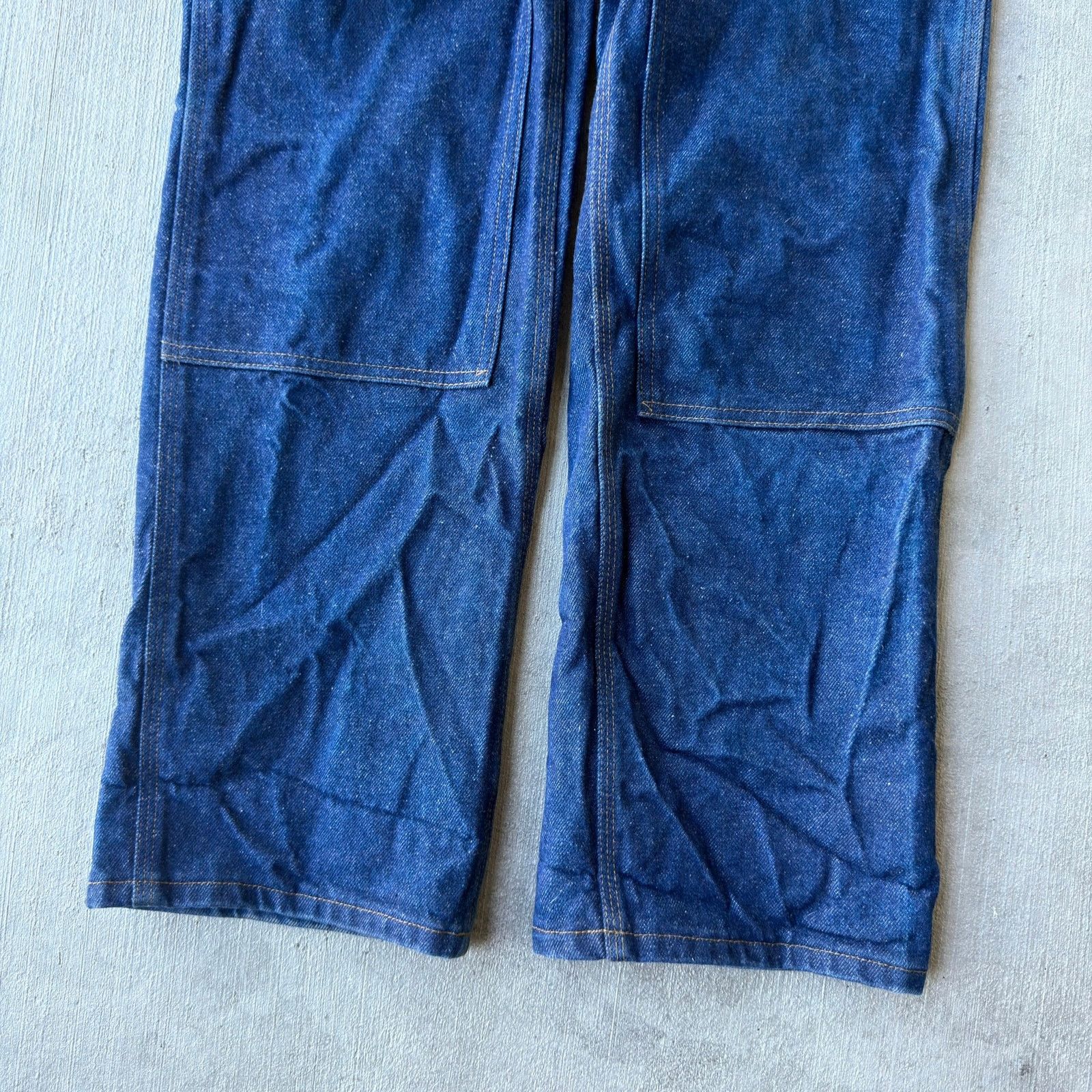 Carhartt × Vintage Carhartt denim blue jean double knee work carpenter pants Size US 29 - 3 Thumbnail