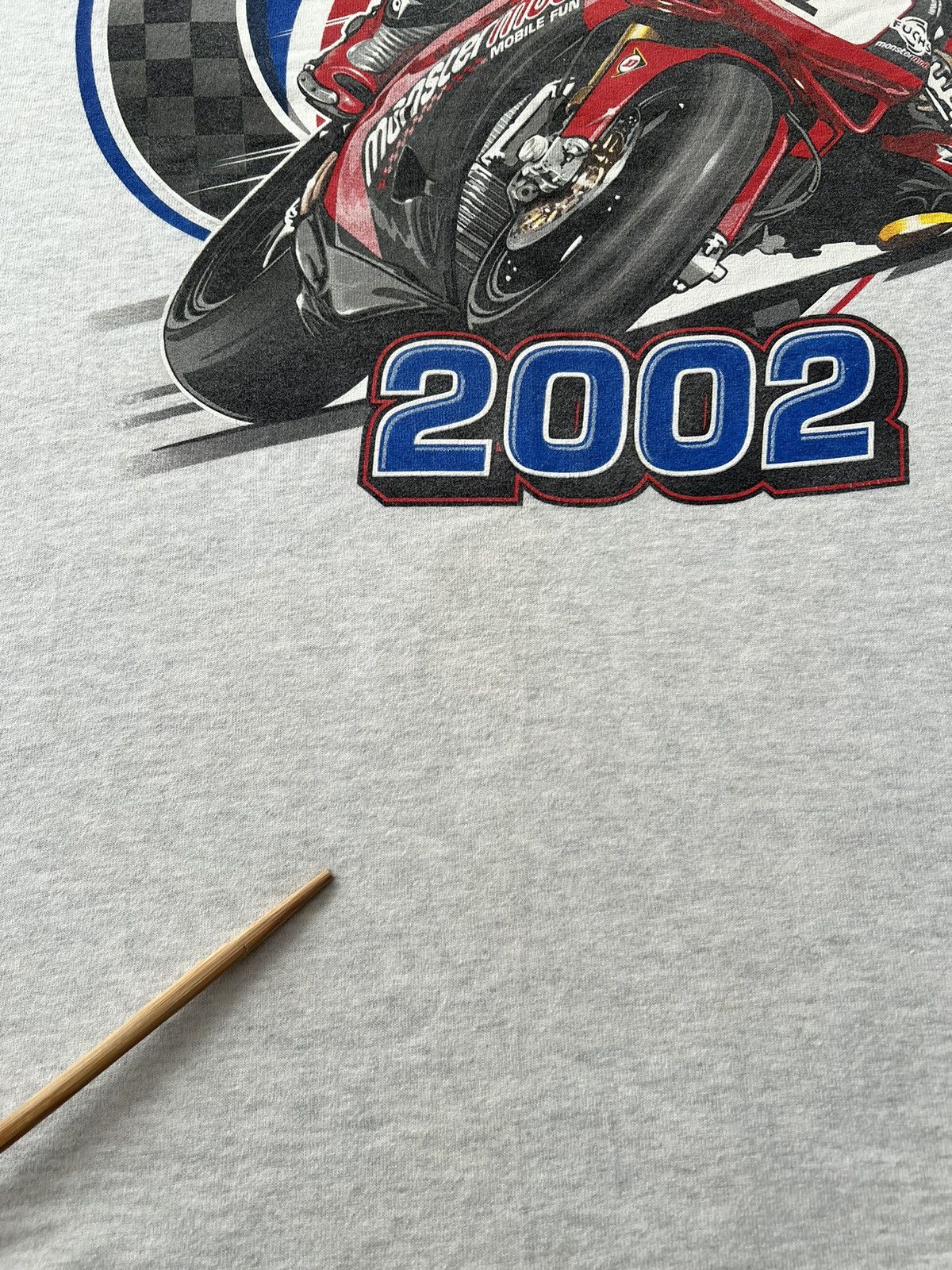 Vintage Vintage 2002 Superbikes Steve Hislop Ducati Moto Racing Tee Size US XL / EU 56 / 4 - 16 Thumbnail