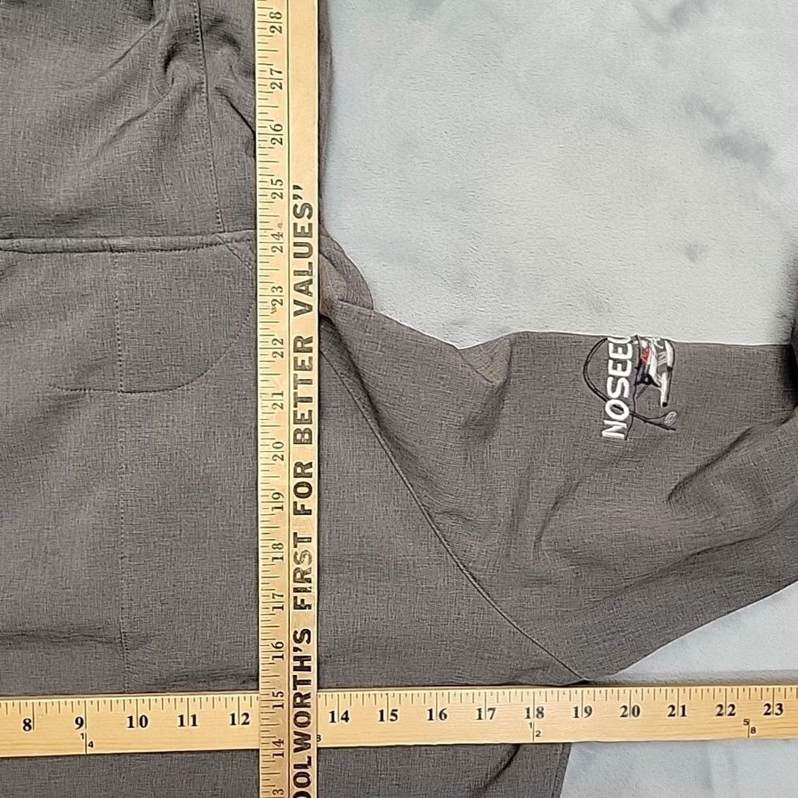 Vintage Simms Fishing Jacket Womens S Gray Rogue Softshell Fleece Performance Hoodie Size S / US 4 / IT 40 - 5 Thumbnail