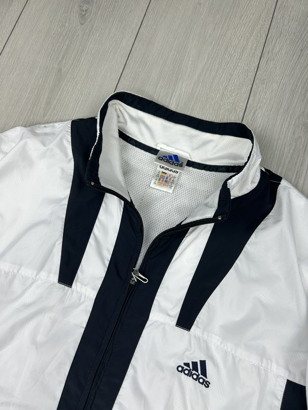 Adidas × Vintage Adidas Equipment Vintage Track Jacket size L - XL Size US L / EU 52-54 / 3 - 4 Thumbnail