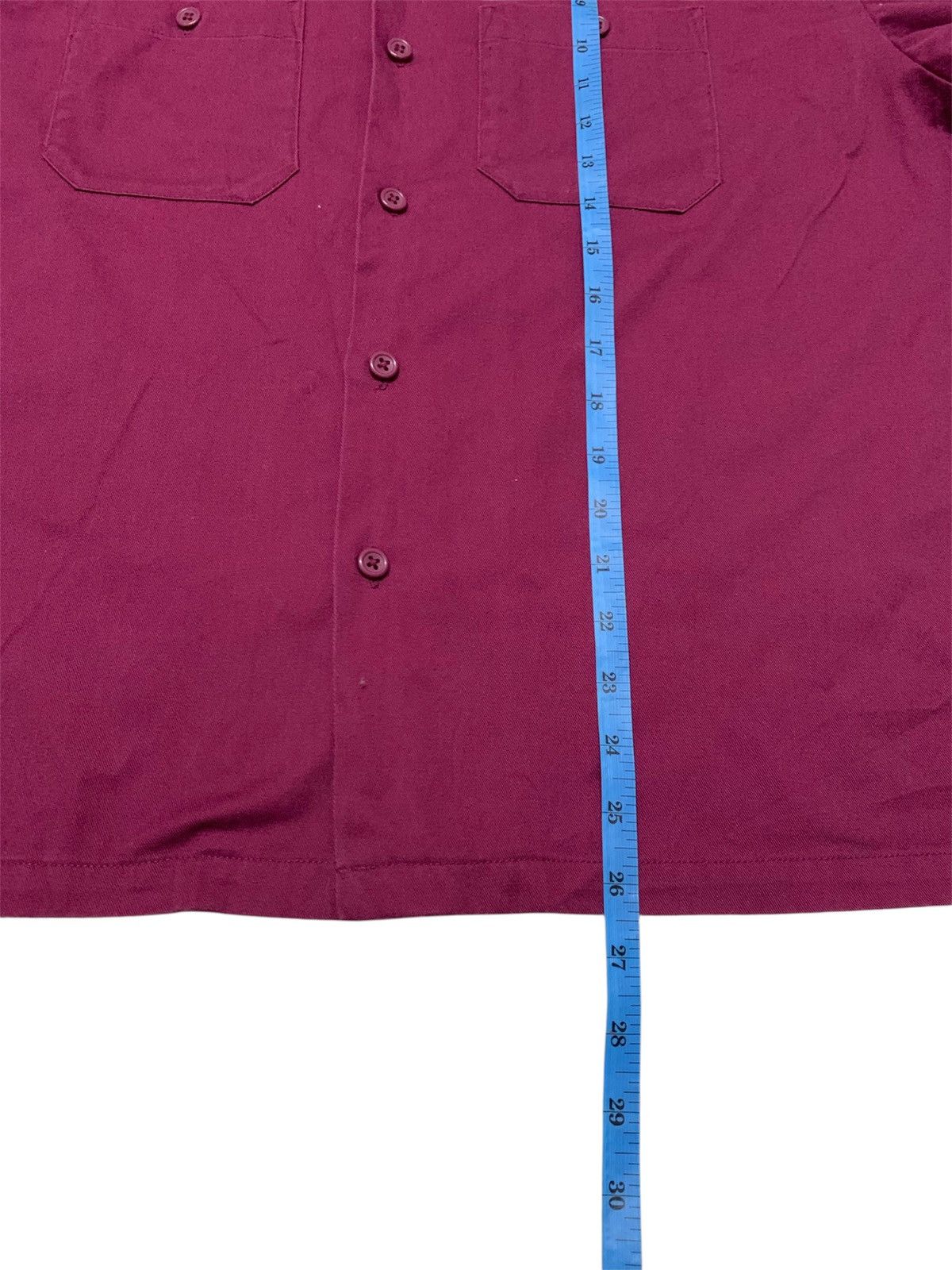 Supreme SUPREME thermal work shirt maroon Size US S / EU 44-46 / 1 - 6 Thumbnail