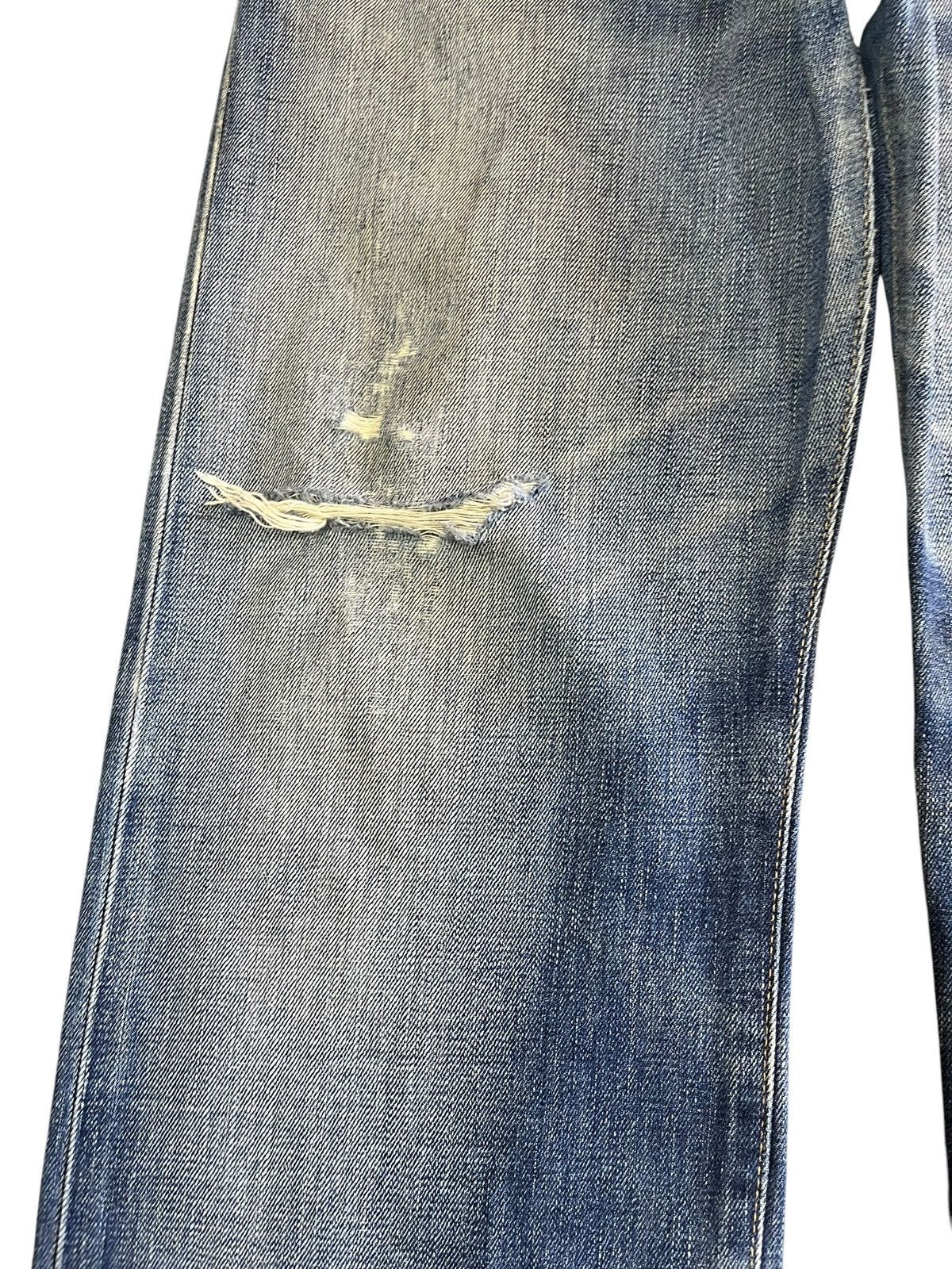 Edwin × Vintage Vintage Edwin 505xx Selvedge Distressed Denim Size US 31 - 7 Thumbnail