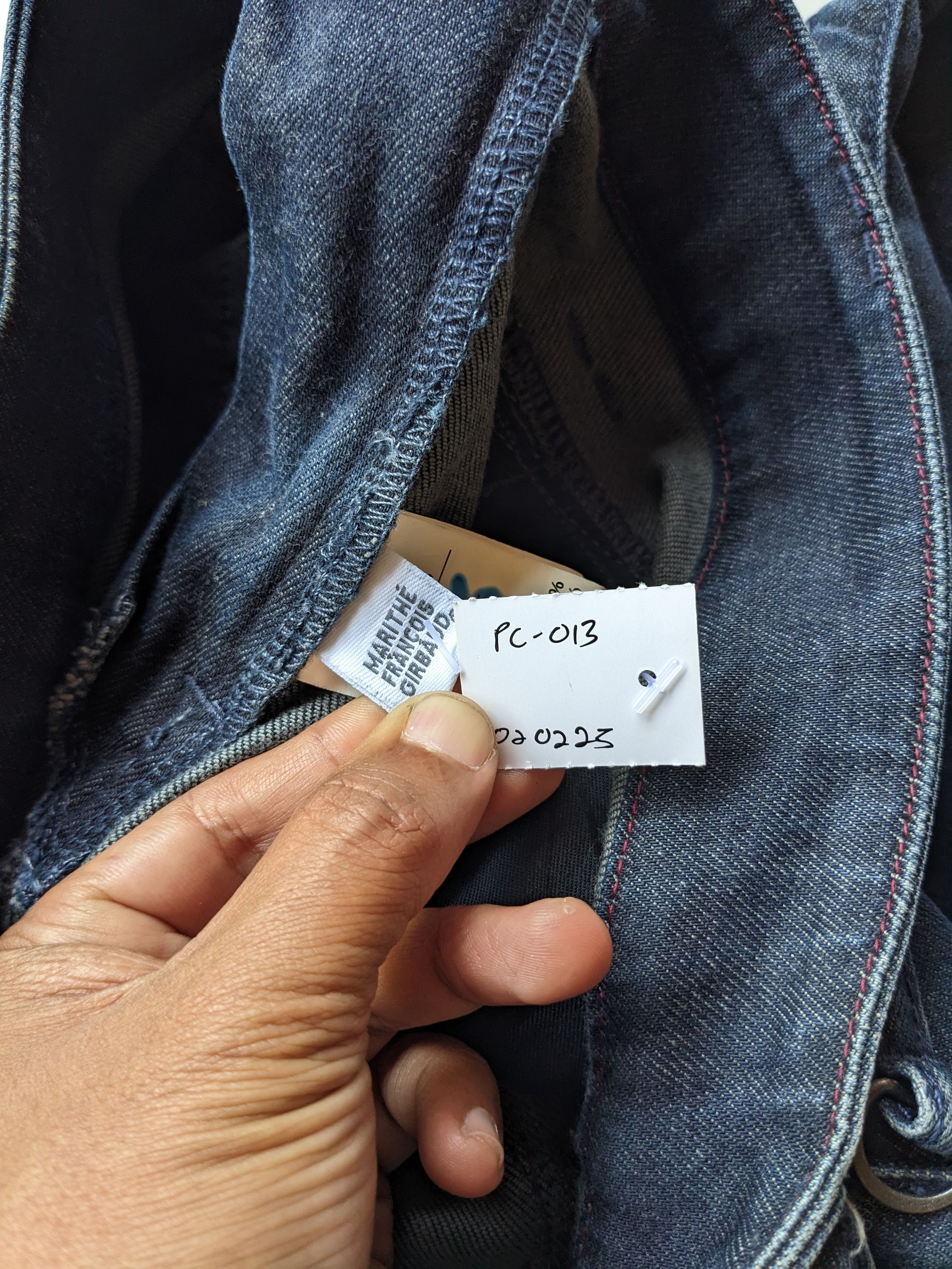 Le Grande Bleu (L.G.B.) × Marithe + Francois Girbaud Marithe Francois Girbaud indigo jeans Size US 35 - 8 Thumbnail