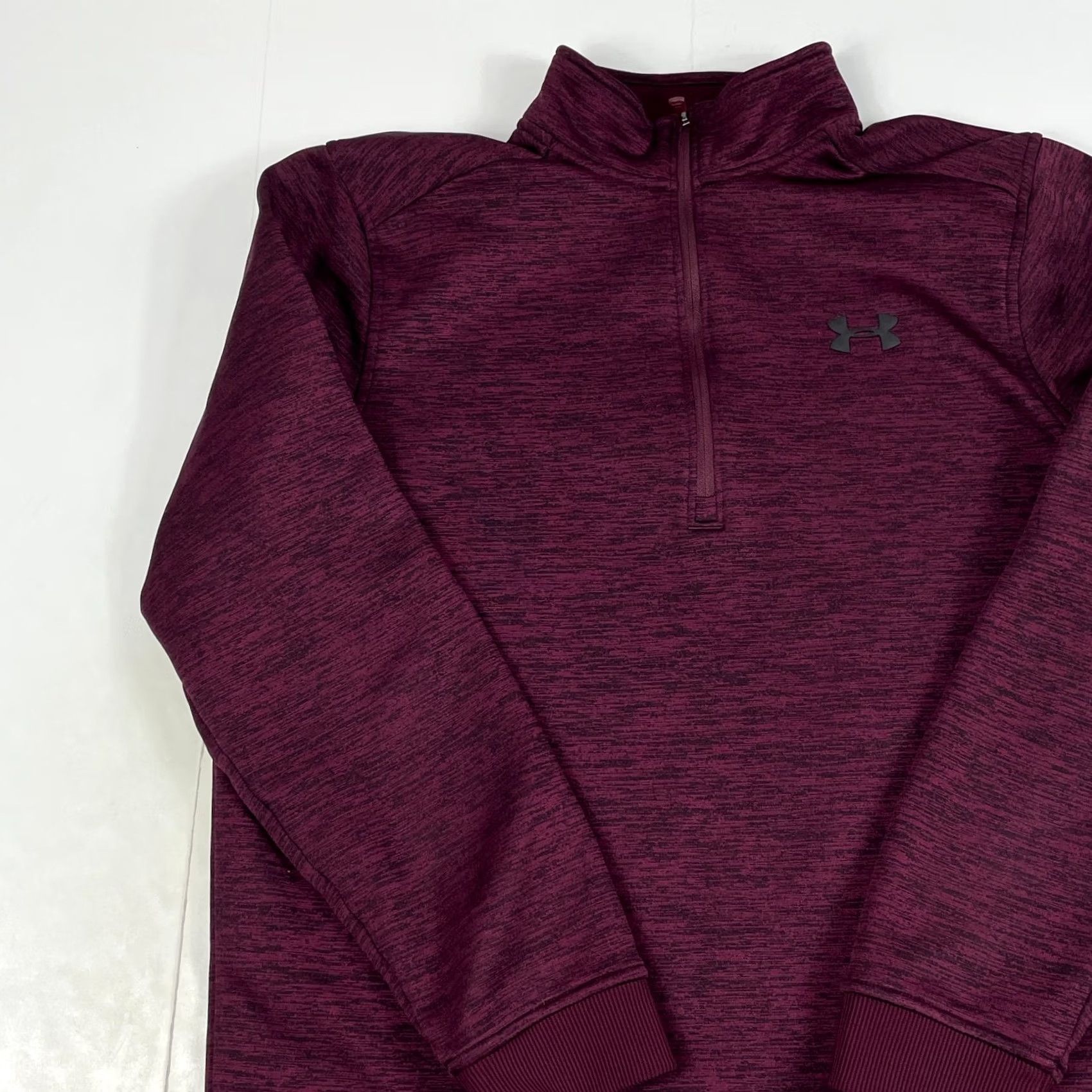 Under Armour Under Armour Sweater Mens Medium Red ColdGear 1/4 Zip Lined Golf Maroon Polo Shirt Sportswear Casual Outdoors Mens Size US M / EU 48-50 / 2 - 2 Thumbnail