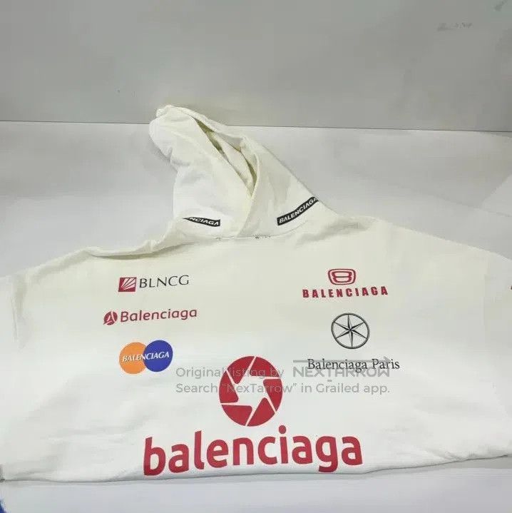 Balenciaga Balenciaga FW23 Logo Print Hoodie for All. Size US M / EU 48-50 / 2 - 5 Thumbnail