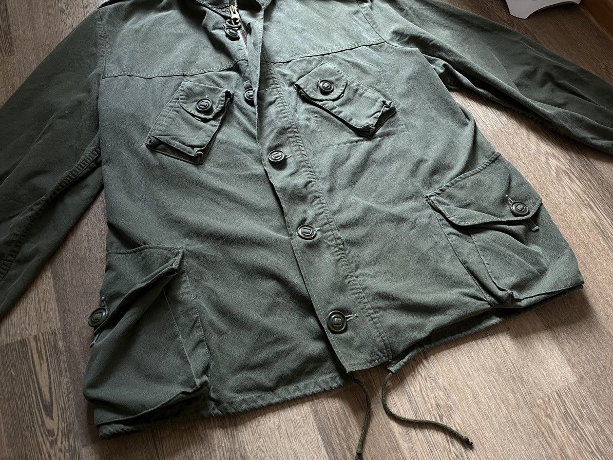 Vintage Vintage 1967 US Army OG-107 Combat Jacket, Quarpel Treated Size US XL / EU 56 / 4 - 3 Thumbnail