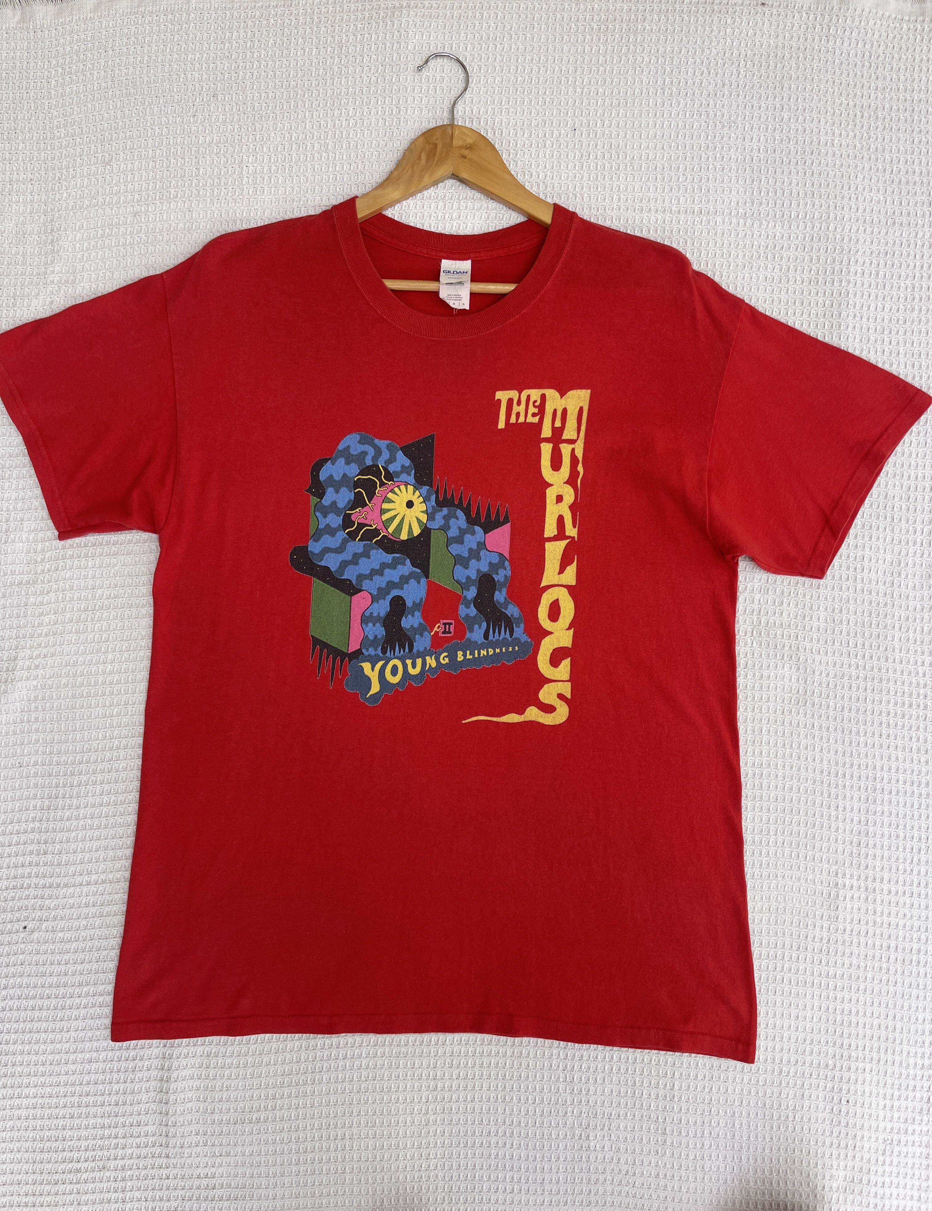Band Tees Last Drop🔥Rare🔥Vtg The Murlocs Young Blindness Band T-Shirt Size US L / EU 52-54 / 3 - 7 Thumbnail