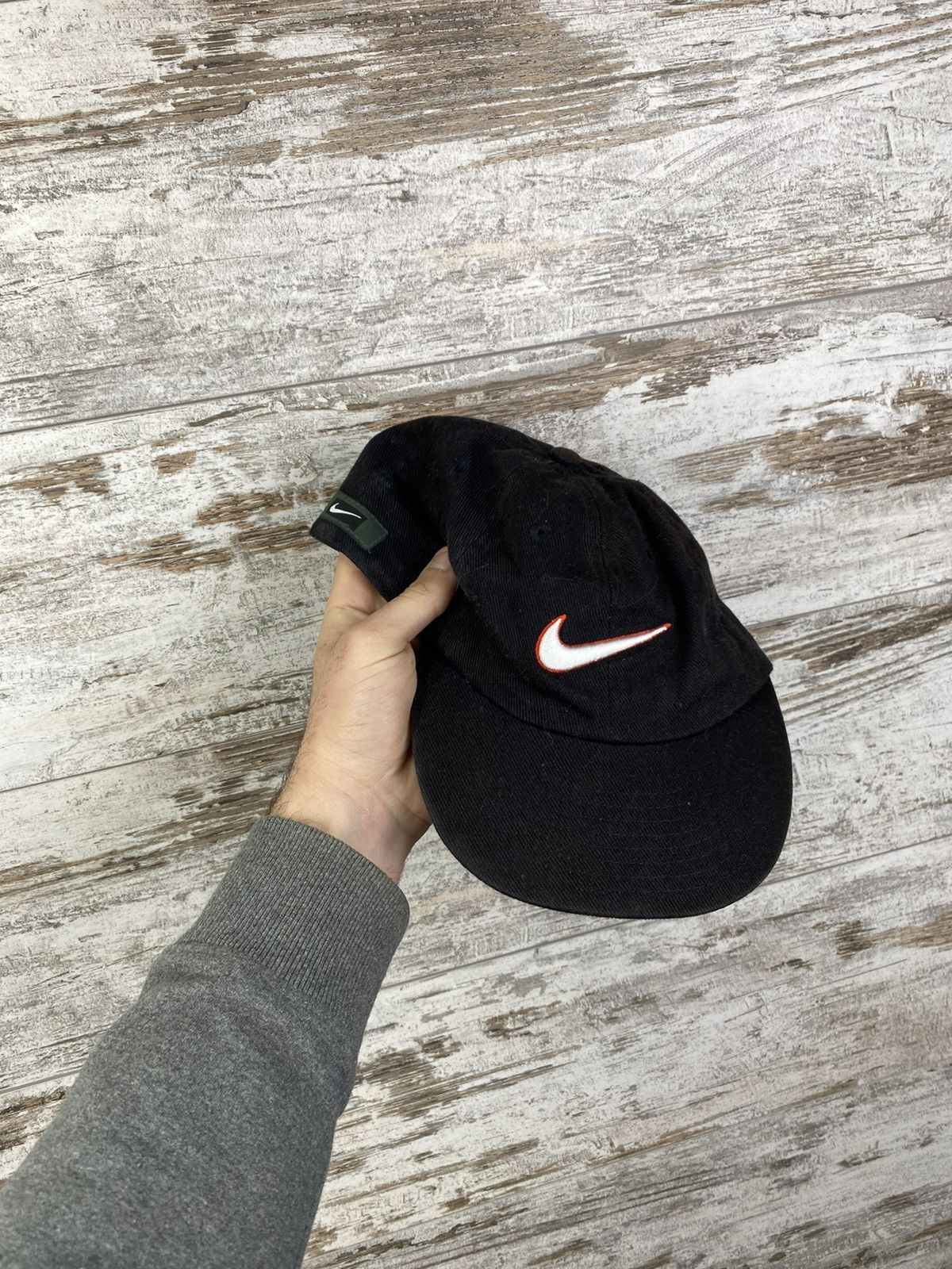 Nike × Vintage Mens Vintage Nike big logo hats cap hat y2k rare swoosh acg Size ONE SIZE - 3 Thumbnail