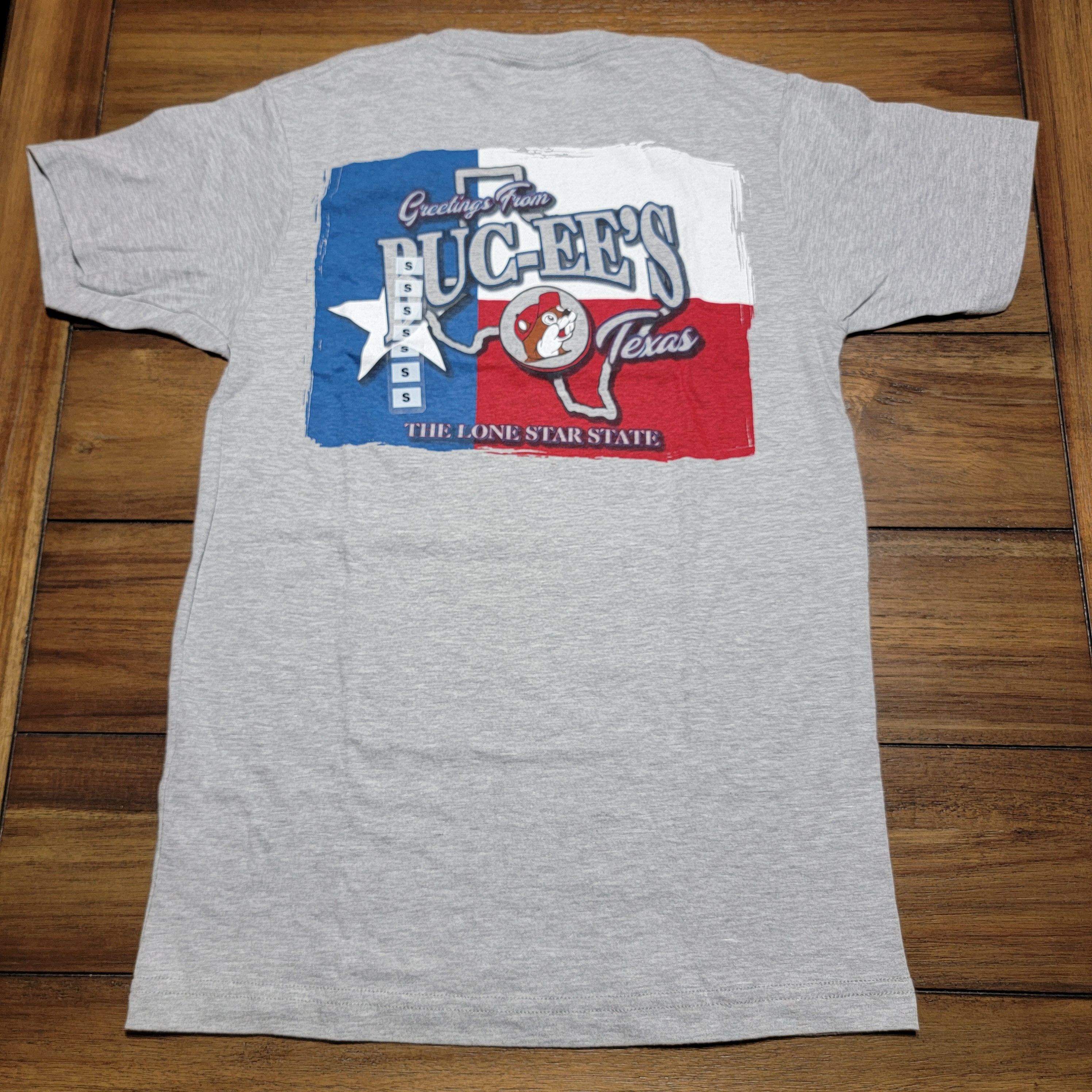 Other Buc-ee's SS Unisex Tee "Greetings From Texas" - Small NWT Size S / US 4 / IT 40 - 1 Thumbnail