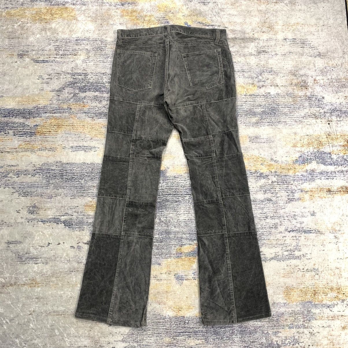 14th Addiction Vintage Edge rupert patchwork flared corduroy pants Size US 33 - 2 Thumbnail
