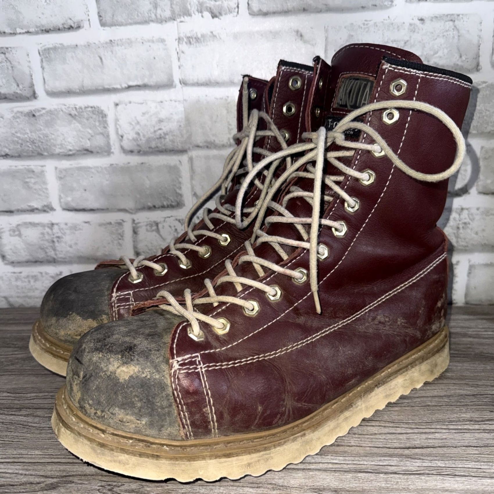 BB Dakota Dakota T Max Steel Toe Boots Mens Size 12 Red Leather Insulation Size US 12 / EU 45 - 2 Thumbnail