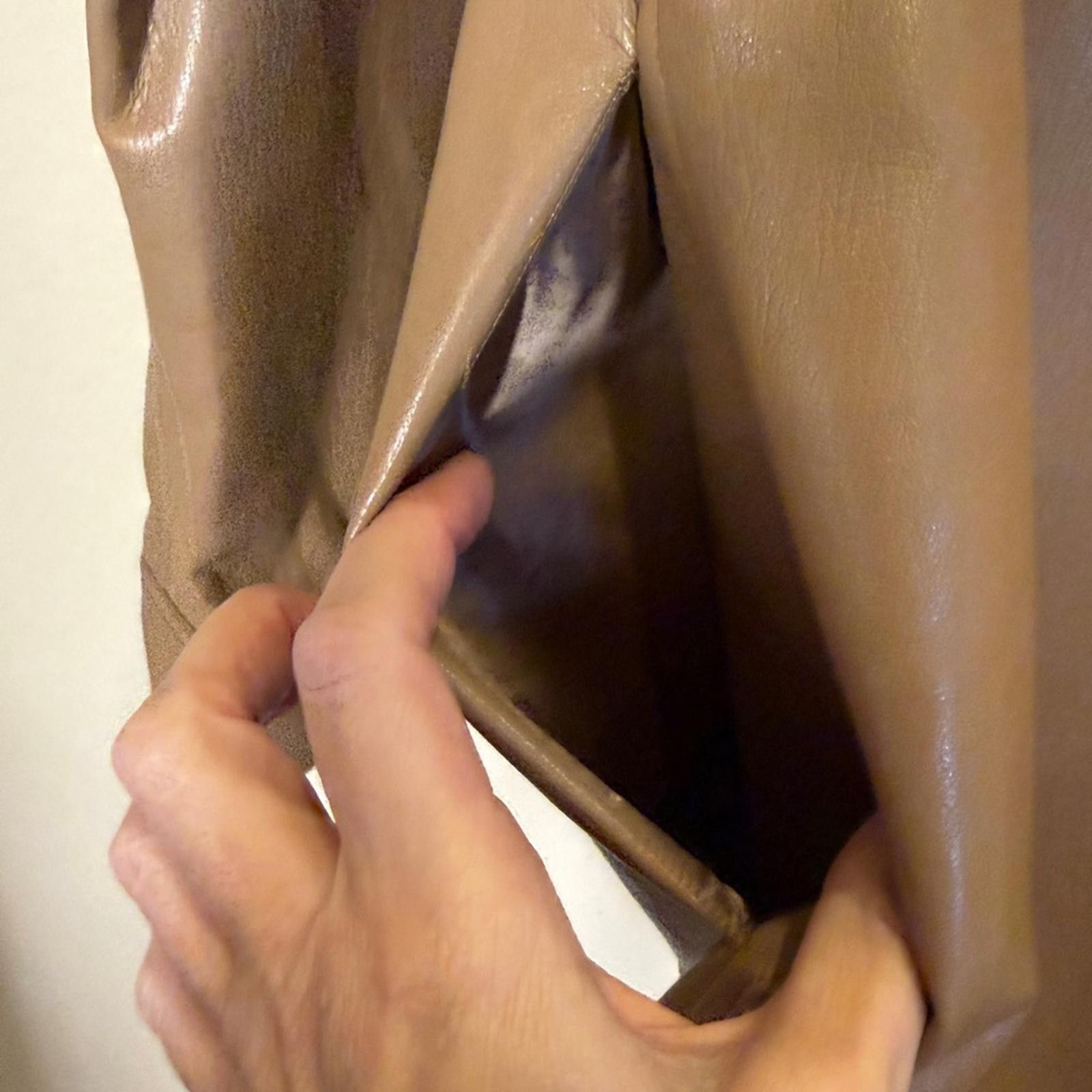 Other Wilfred Aritzia Women’s The Ganna Faux Leather Shacket Sz S Size S / US 4 / IT 40 - 4 Thumbnail