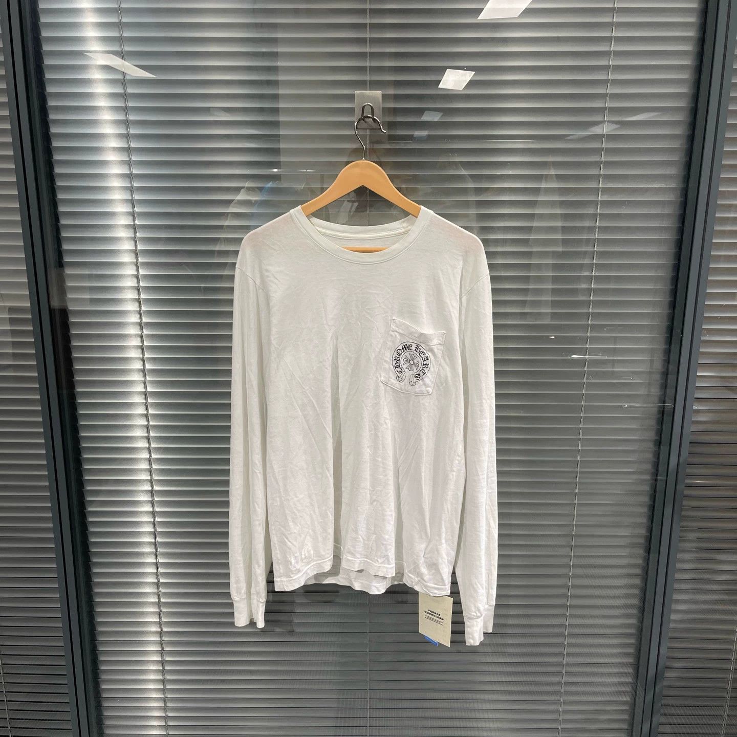 Chrome Hearts Chrome Hearts LV Qilin Arm HS LS M 95N w/Holes #11542 Size US M / EU 48-50 / 2 - 2 Thumbnail