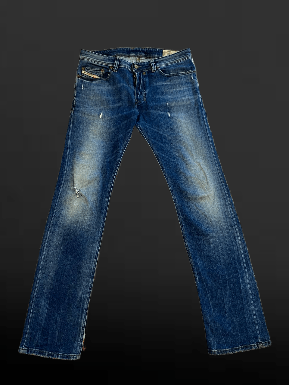 Diesel Diesel SAFADO Regular Straight Distressed Jeans Wash Size US 32 / EU 48 - 1 Thumbnail