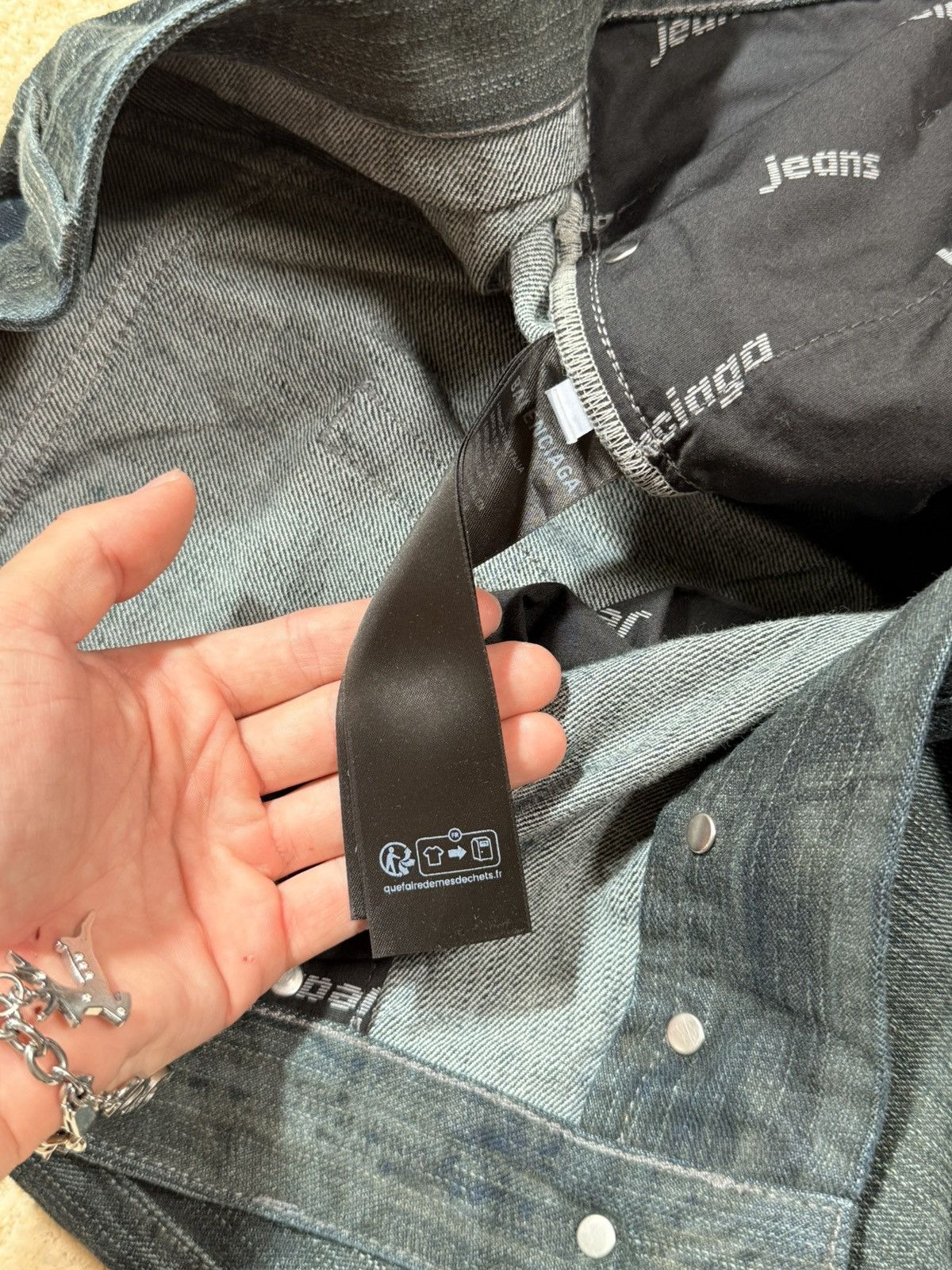 Balenciaga Balenciaga Baggy Finish Feuillage camo brown Denim Jeans Size US 30 / EU 46 - 11 Thumbnail