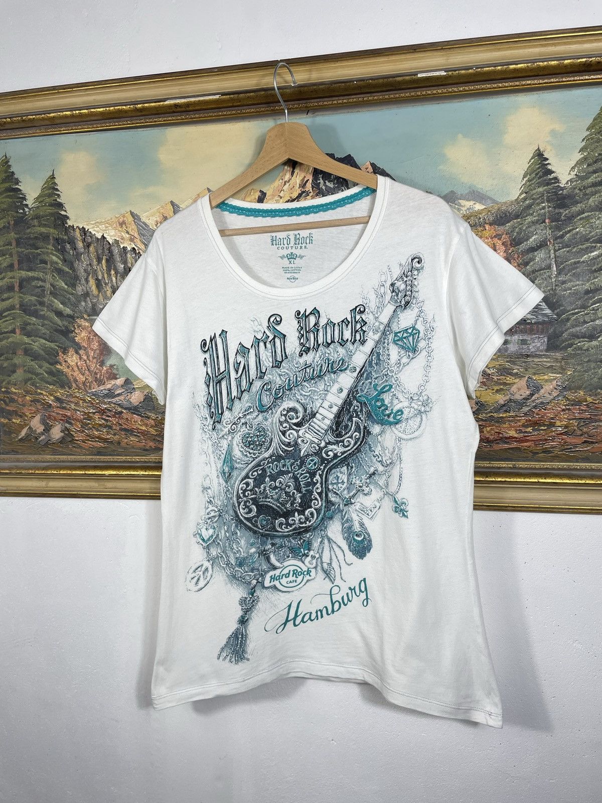 Other Hard Rock Couture Vintage Y2k T-shirt Avant Garde Affliction Size XL / US 12-14 / IT 48-50 - 3 Thumbnail