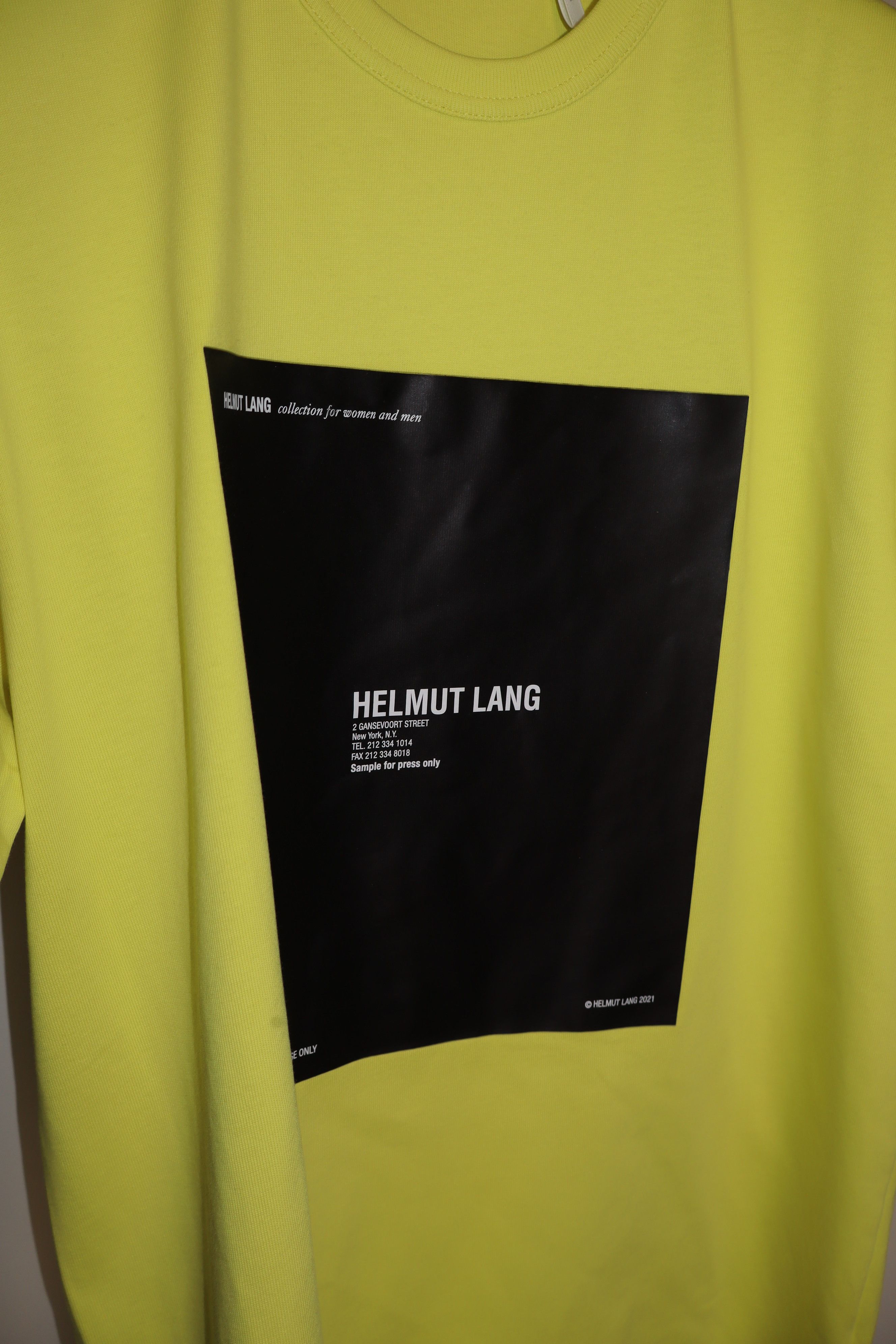 Helmut Lang Confidential t-shirt Size US L / EU 52-54 / 3 - 12 Thumbnail