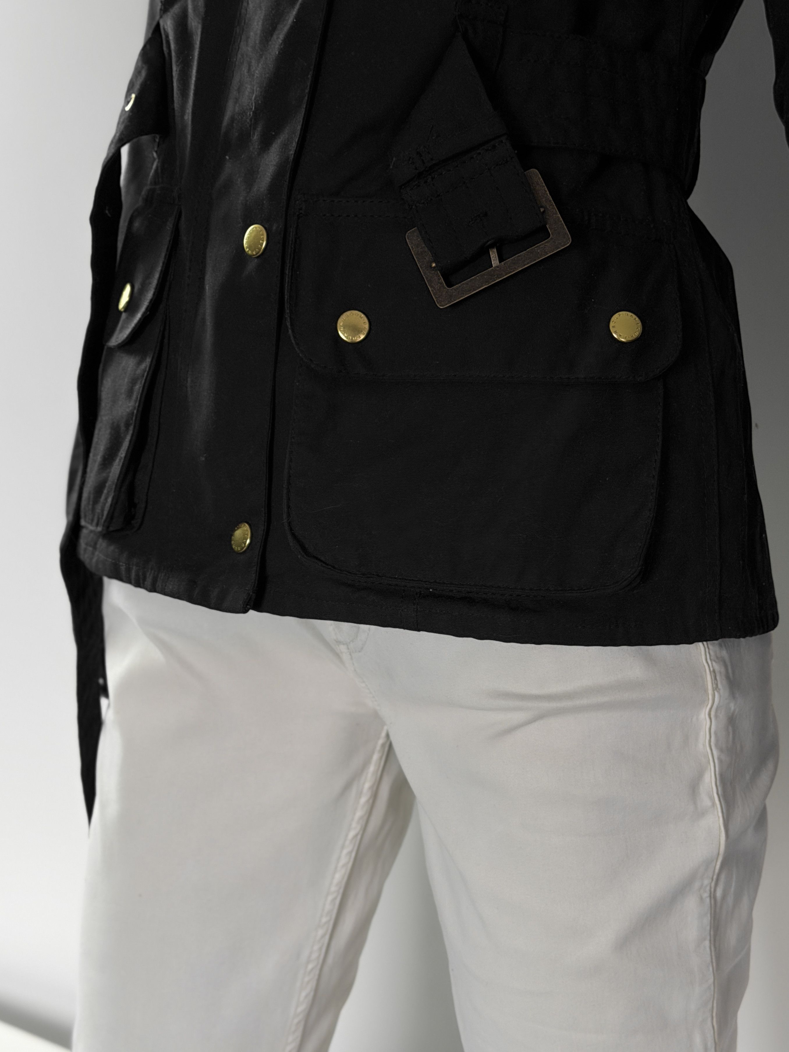 Barbour Barbour International Waxed Women’s Jacket Size M / US 6-8 / IT 42-44 - 13 Thumbnail