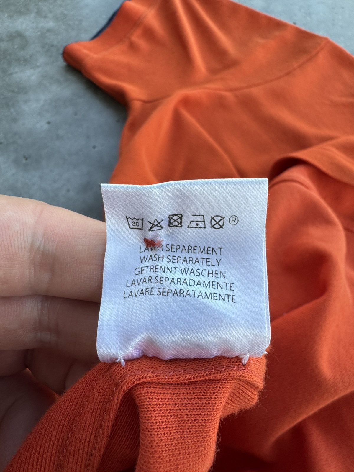 Designer × Hermes Rare Hermes Sellier Polo T-Shirt archive rare Size US L / EU 52-54 / 3 - 7 Thumbnail