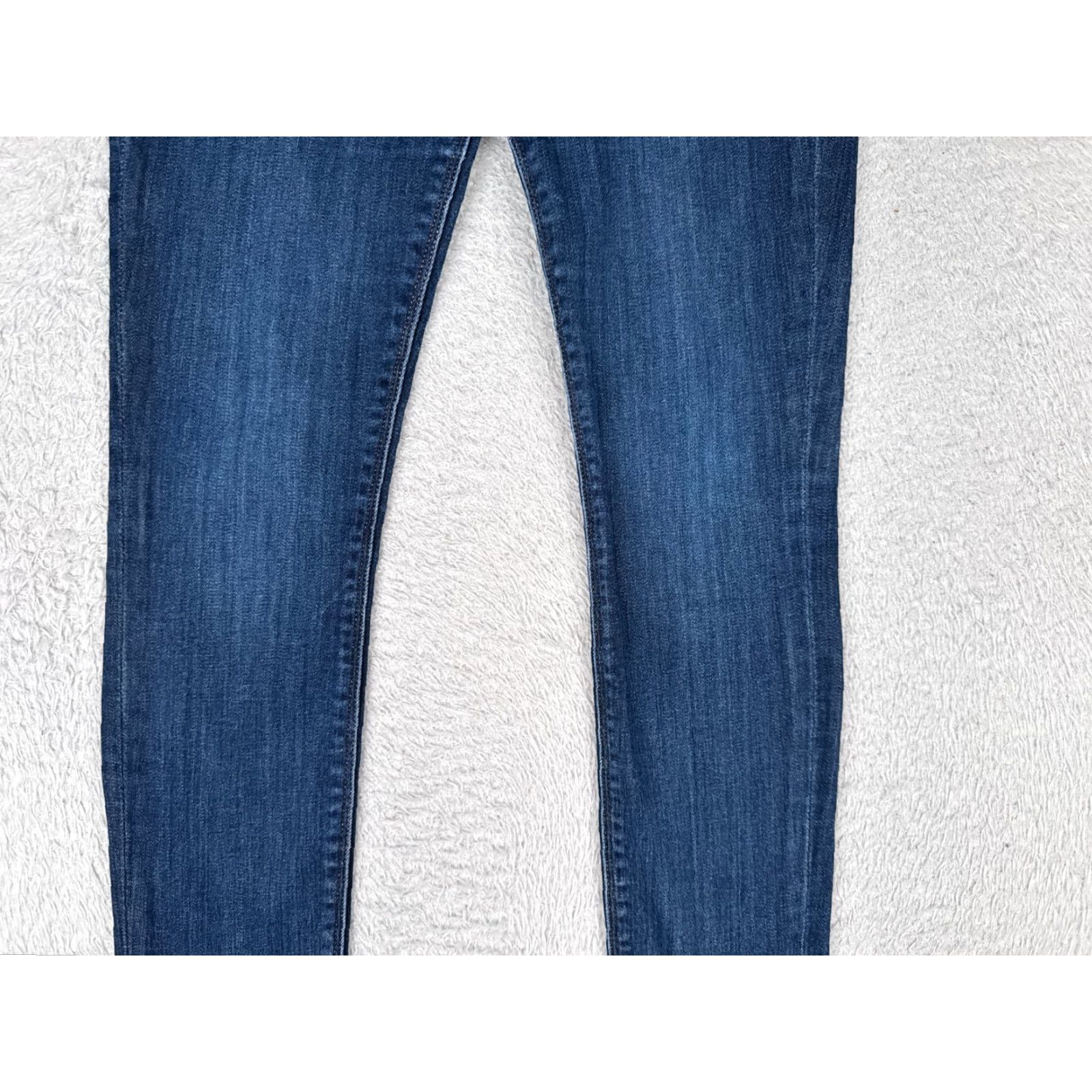 Express Express Jeans Womens Jeans 6P Blue Denim Skinny Cotton Blend Legging Mid Rise 28x26 Womens Size 28" / US 6 / IT 42 - 3 Thumbnail