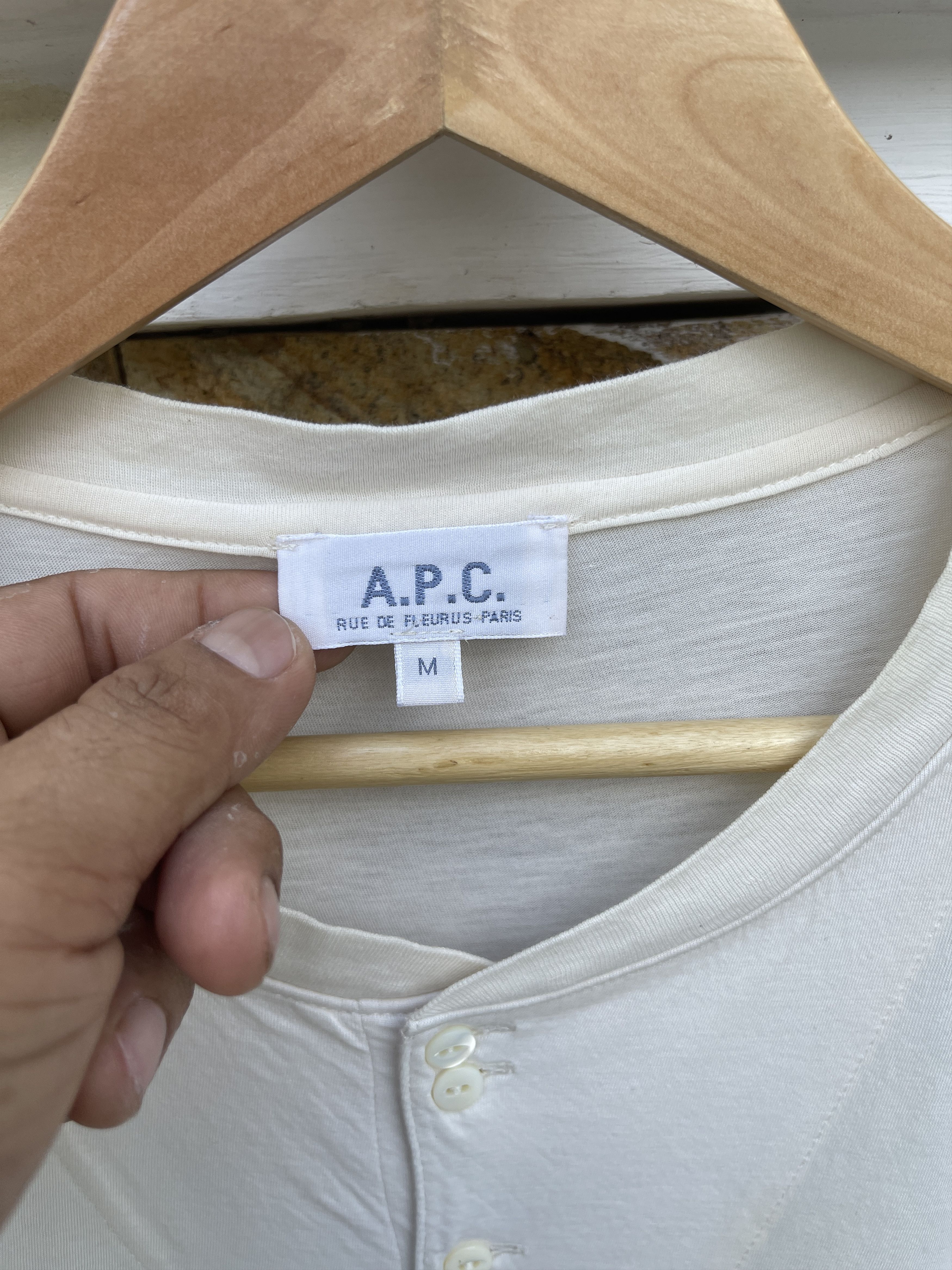 A.P.C. Last Drop🔥Rare🔥Vintage A.P.C T-Shirt Size US M / EU 48-50 / 2 - 4 Thumbnail