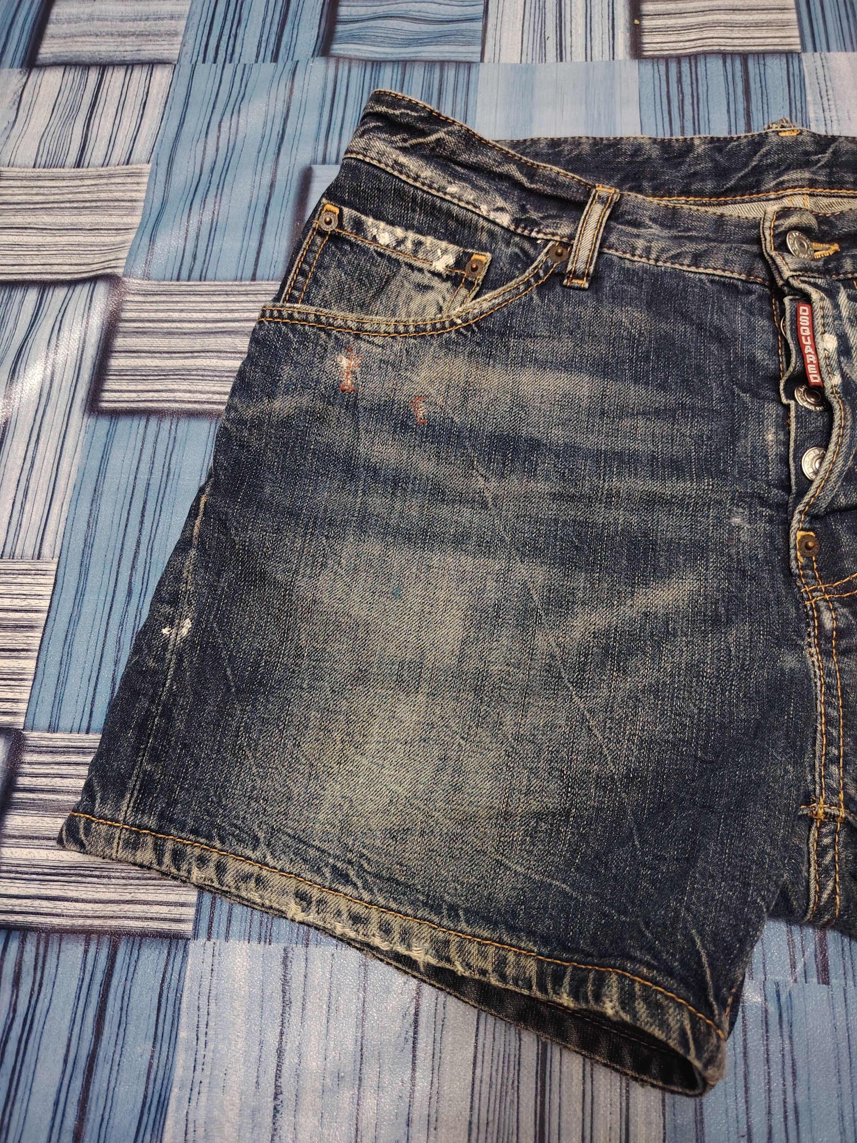 Dsquared2 Distressed Denim Dsquared2 Short Jeans Size US 33 - 4 Thumbnail