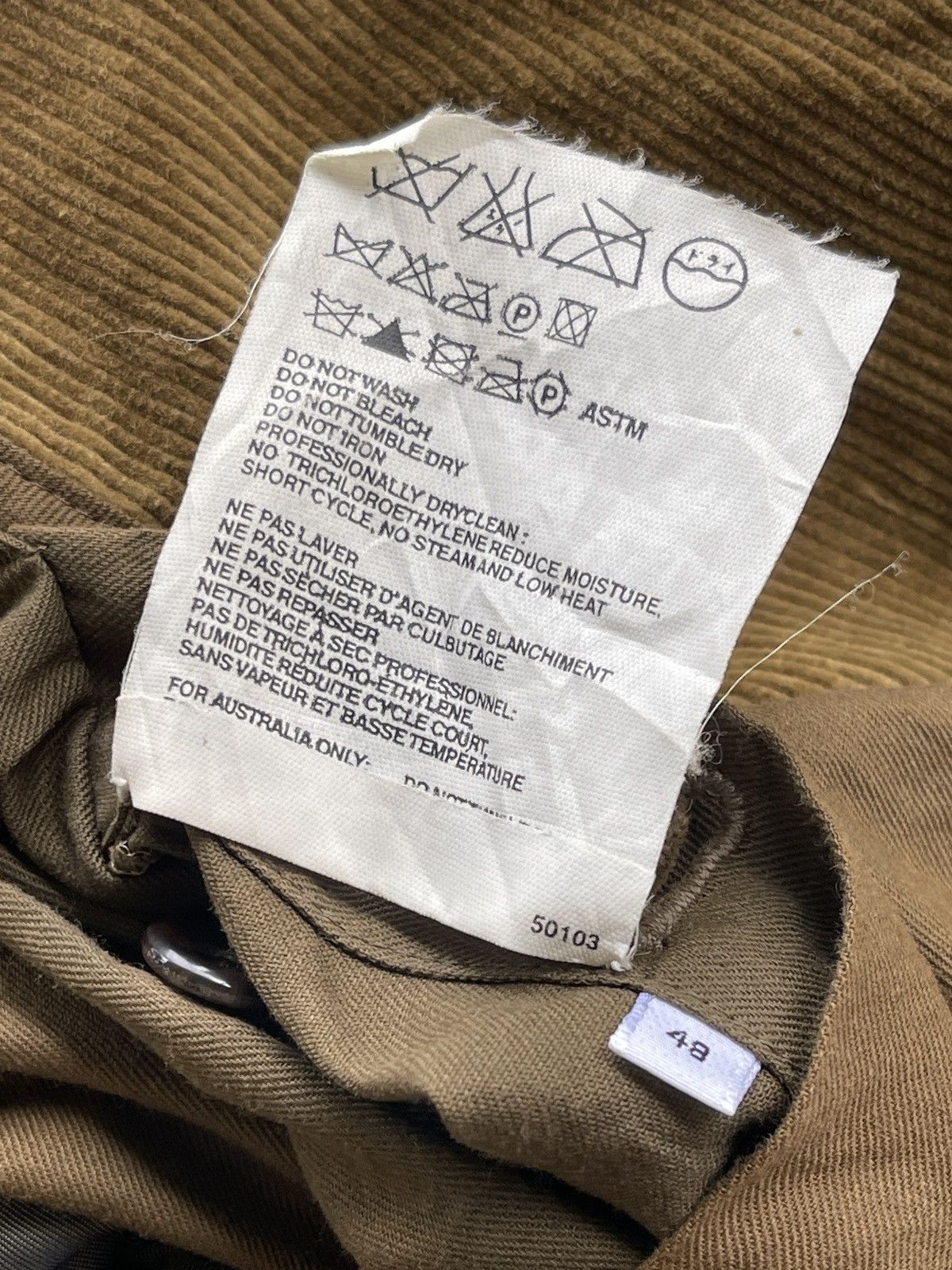 Jil Sander Jil Sander Brown Corduroy Jacket Size US M / EU 48-50 / 2 - 13 Thumbnail