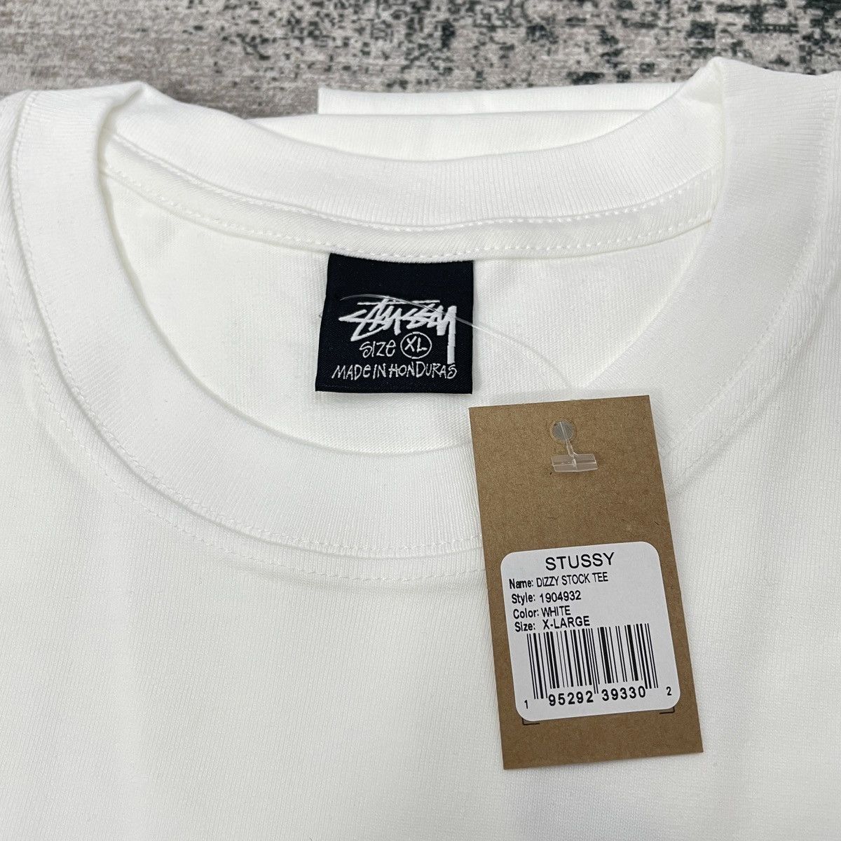 Stussy DIZZY TEE WHITE Size US XL / EU 56 / 4 - 6 Thumbnail