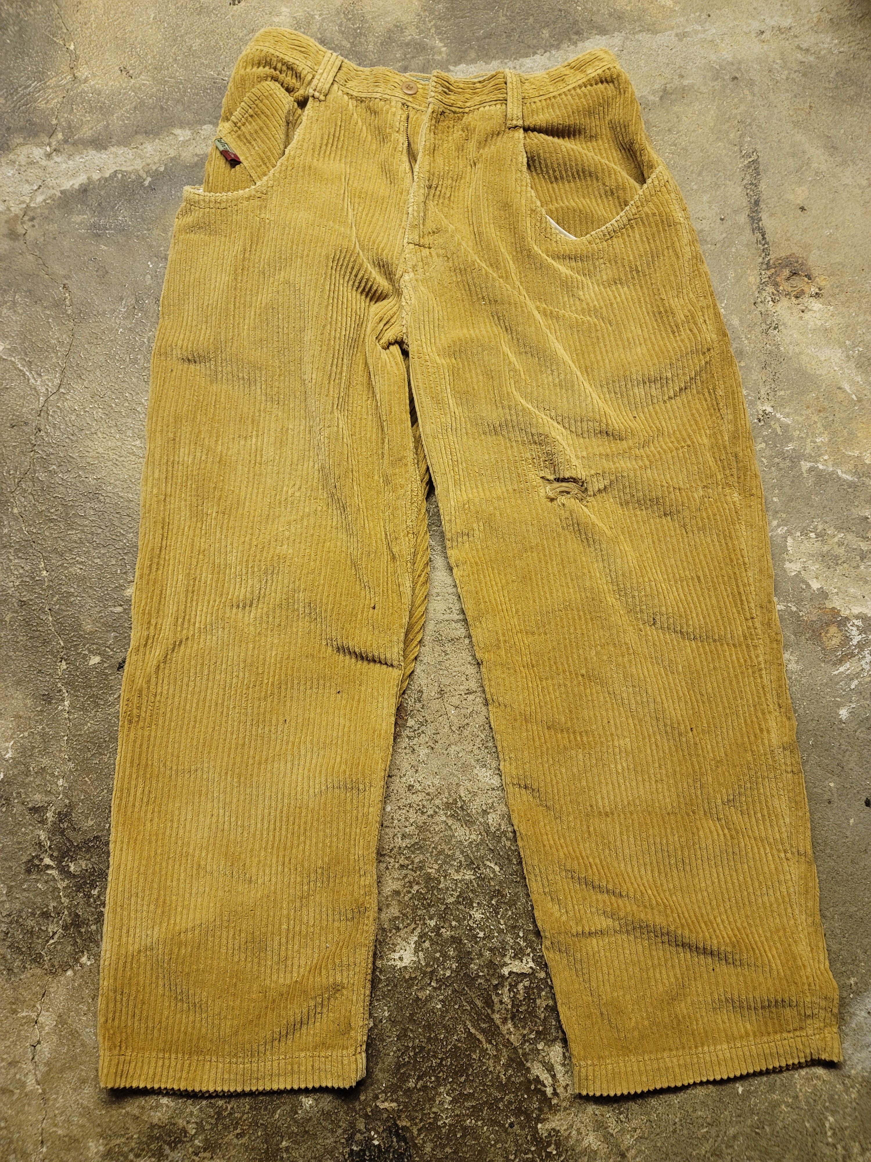 JNCO Vintage 1996-1998 JNCO Gold Corduroy Pants ​ Size US 36 / EU 52 - 1 Thumbnail
