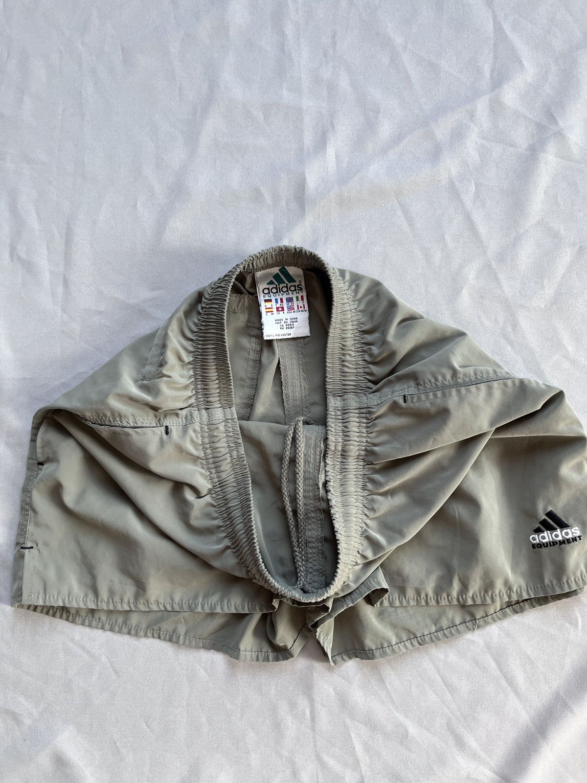 Adidas Adidas Equipment Olive Shorts Size US 32 / EU 48 - 8 Thumbnail