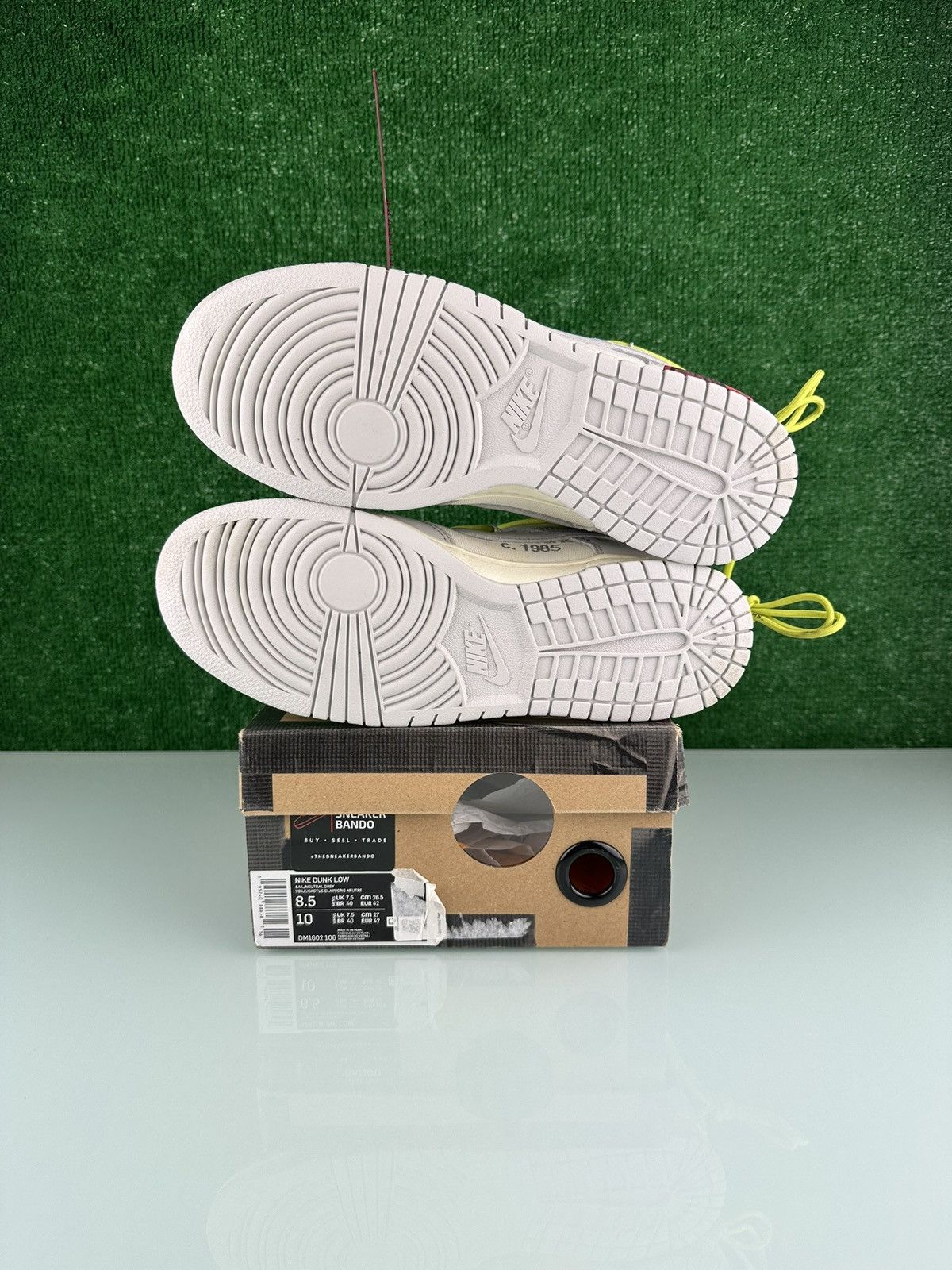 Nike × Off-White Nike Off-White x Dunk Low Lot 08 of 50 Size 8.5 Size US 8.5 / EU 41-42 - 8 Thumbnail