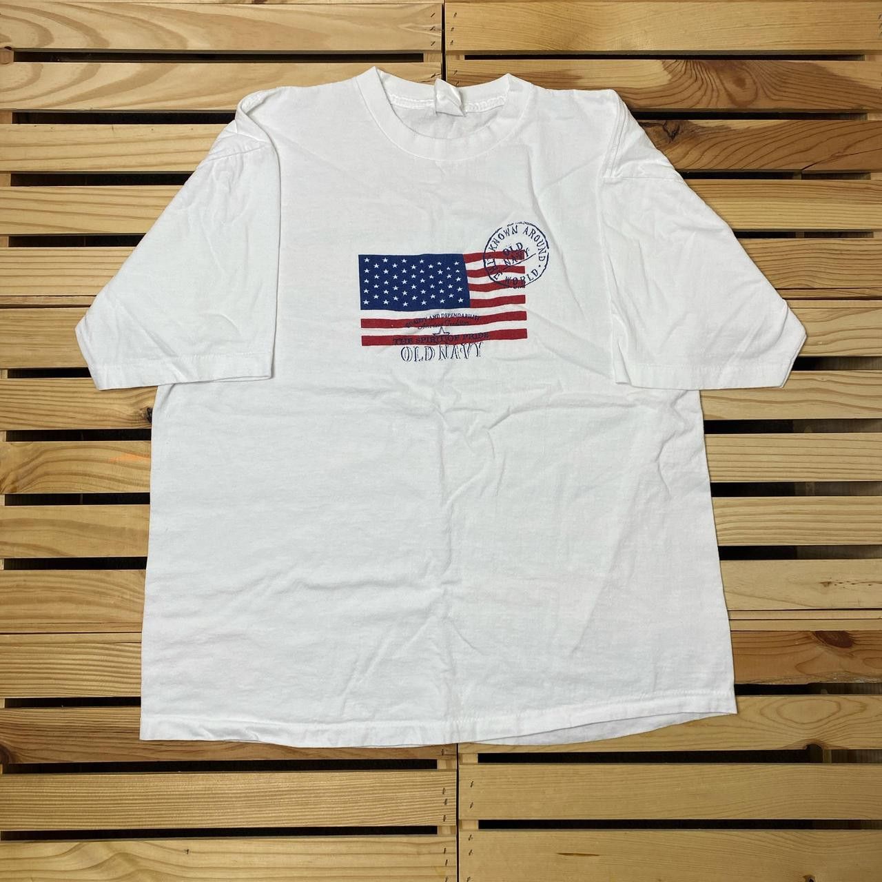 Old Navy Vintage Old Navy White Tee Size Large Size US L / EU 52-54 / 3 - 1 Thumbnail