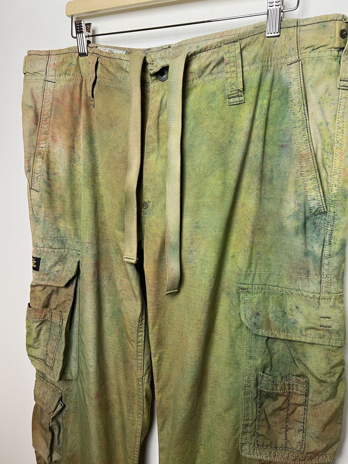 Polo Ralph Lauren ralph lauren tie dye cargo camo multipocket army pants Size US 36 / EU 52 - 3 Thumbnail